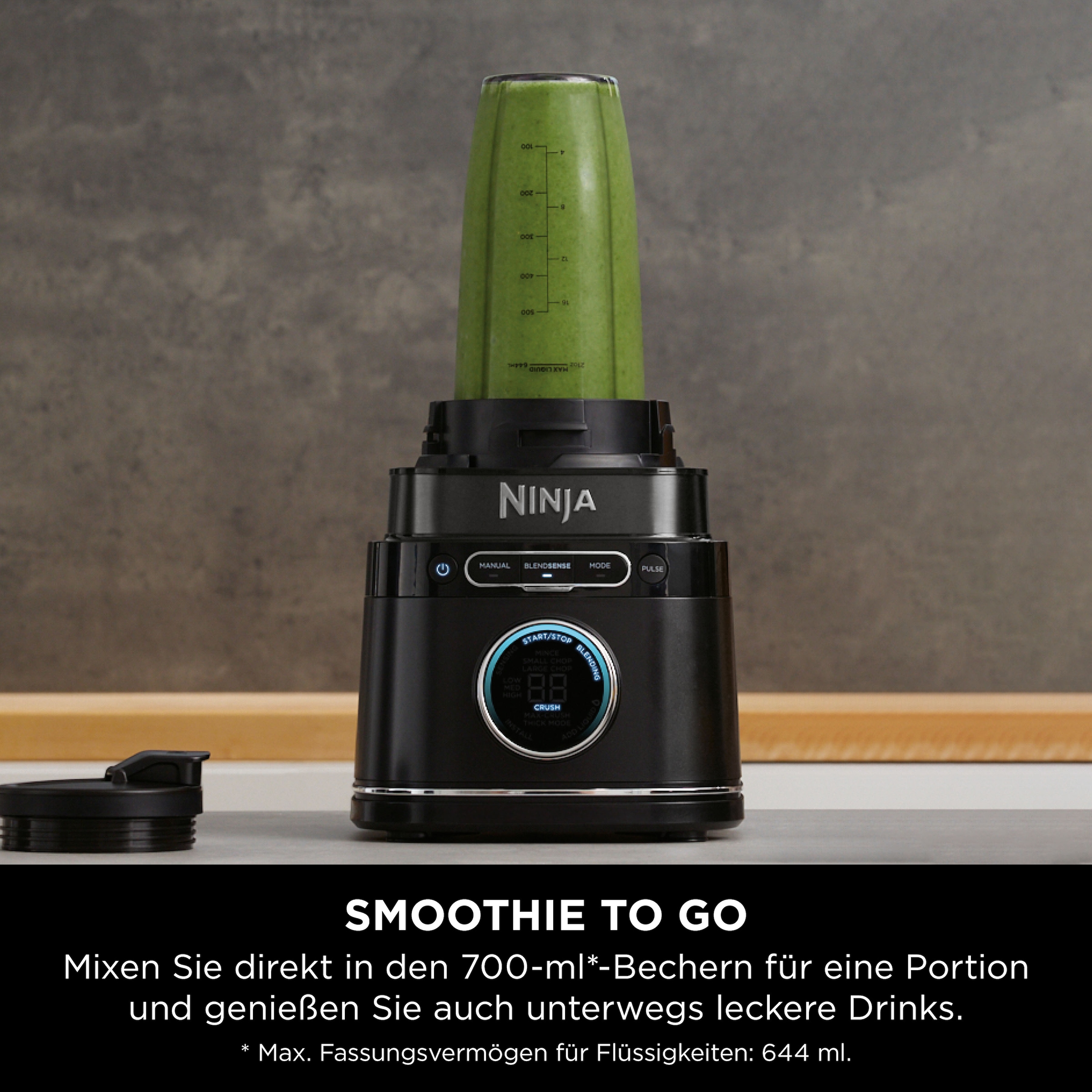 NINJA Standmixer »Detect Power Mixer Pro für Einzelportionen TB301EU«, 1200 W