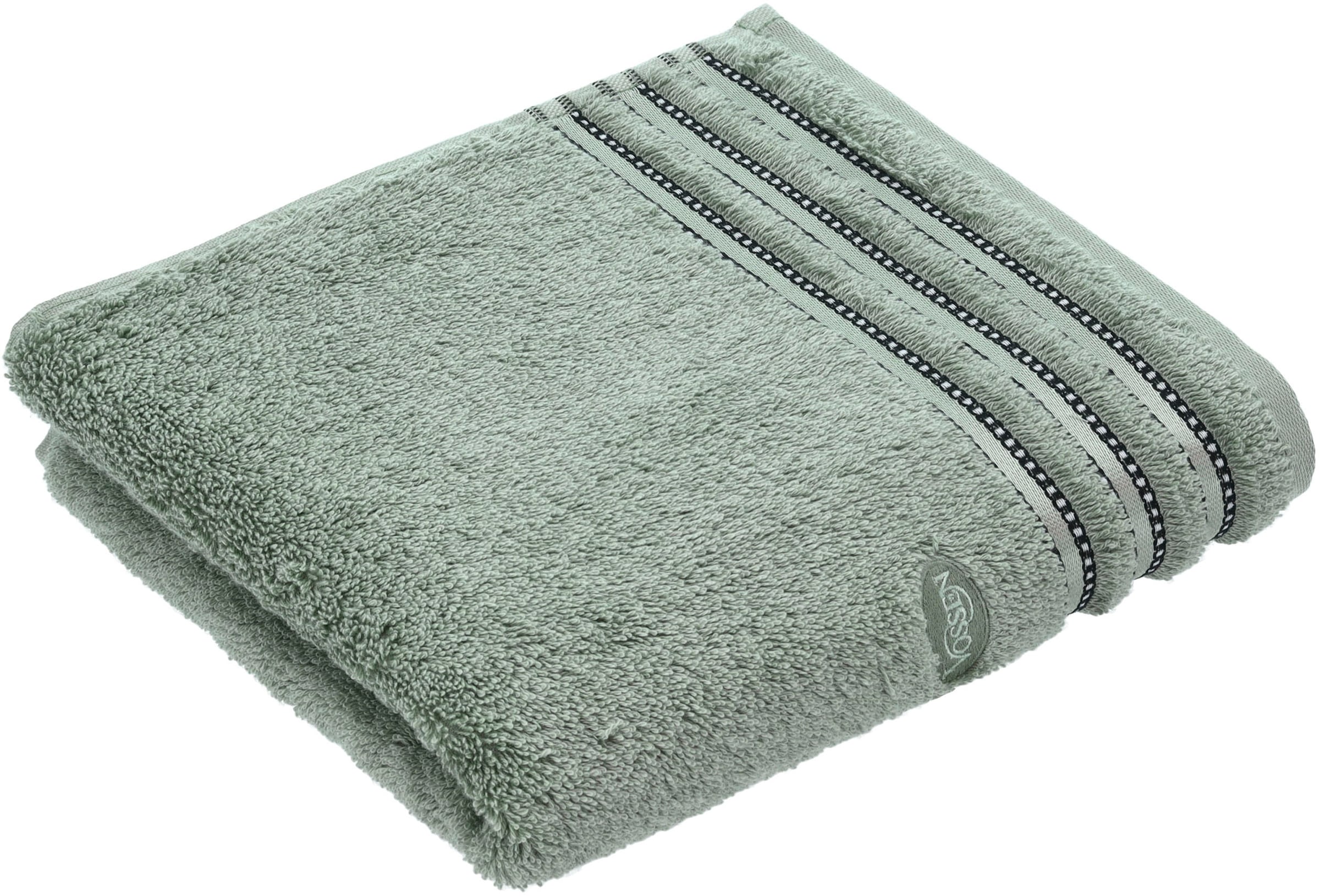 Vossen Badetuch "Cult de Luxe" mit Glanzbordüre günstig online kaufen