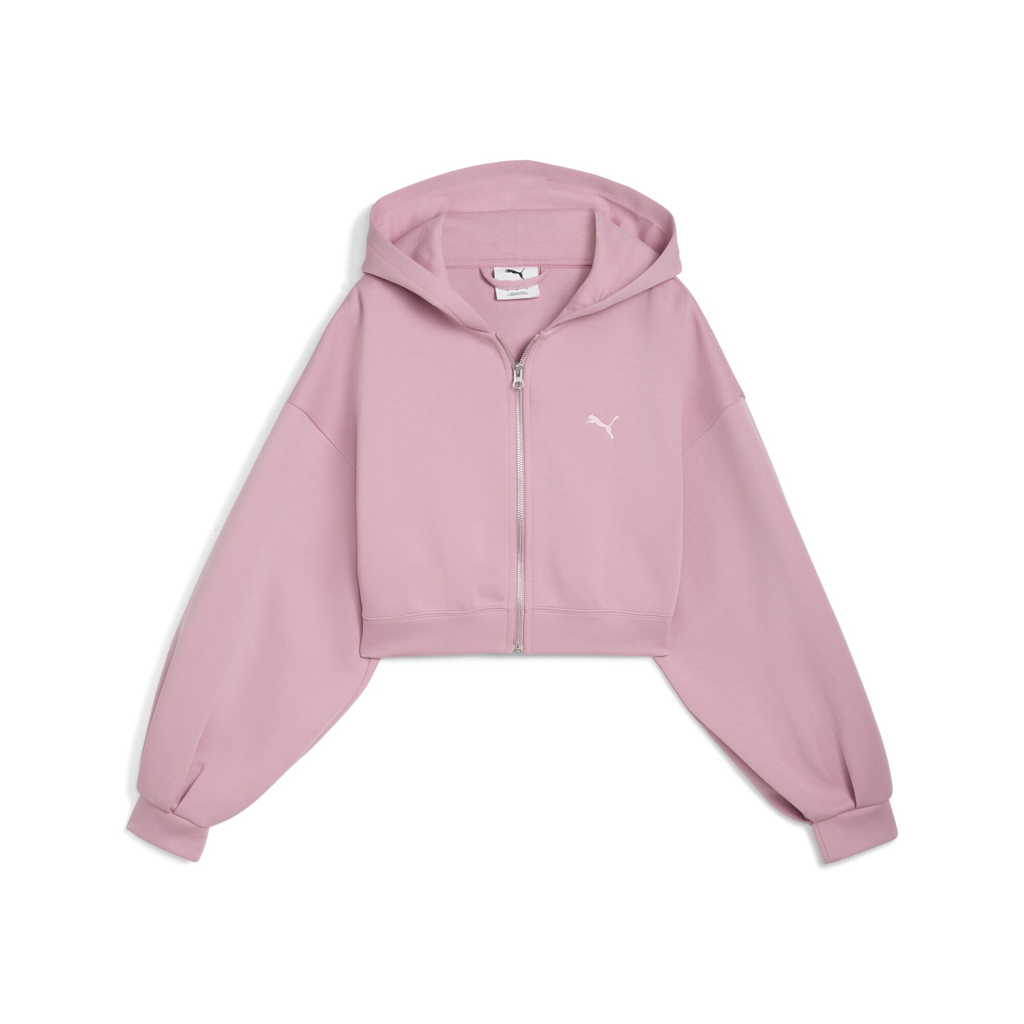 PUMA Hoodie "Wardrobe Essentials Sports Legacy Cropped Kapuzenjacke Damen" günstig online kaufen