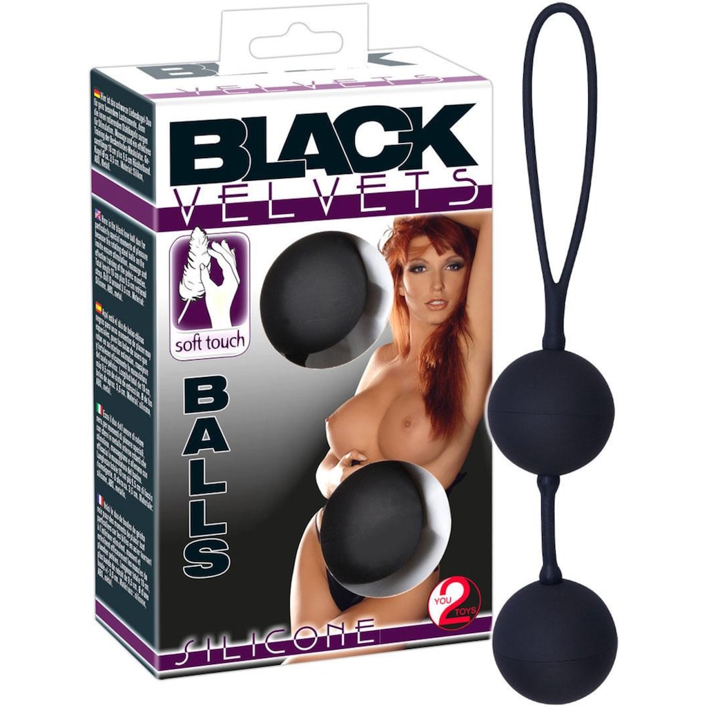 BLACK VELVETS Liebeskugeln »Balls Silicone«