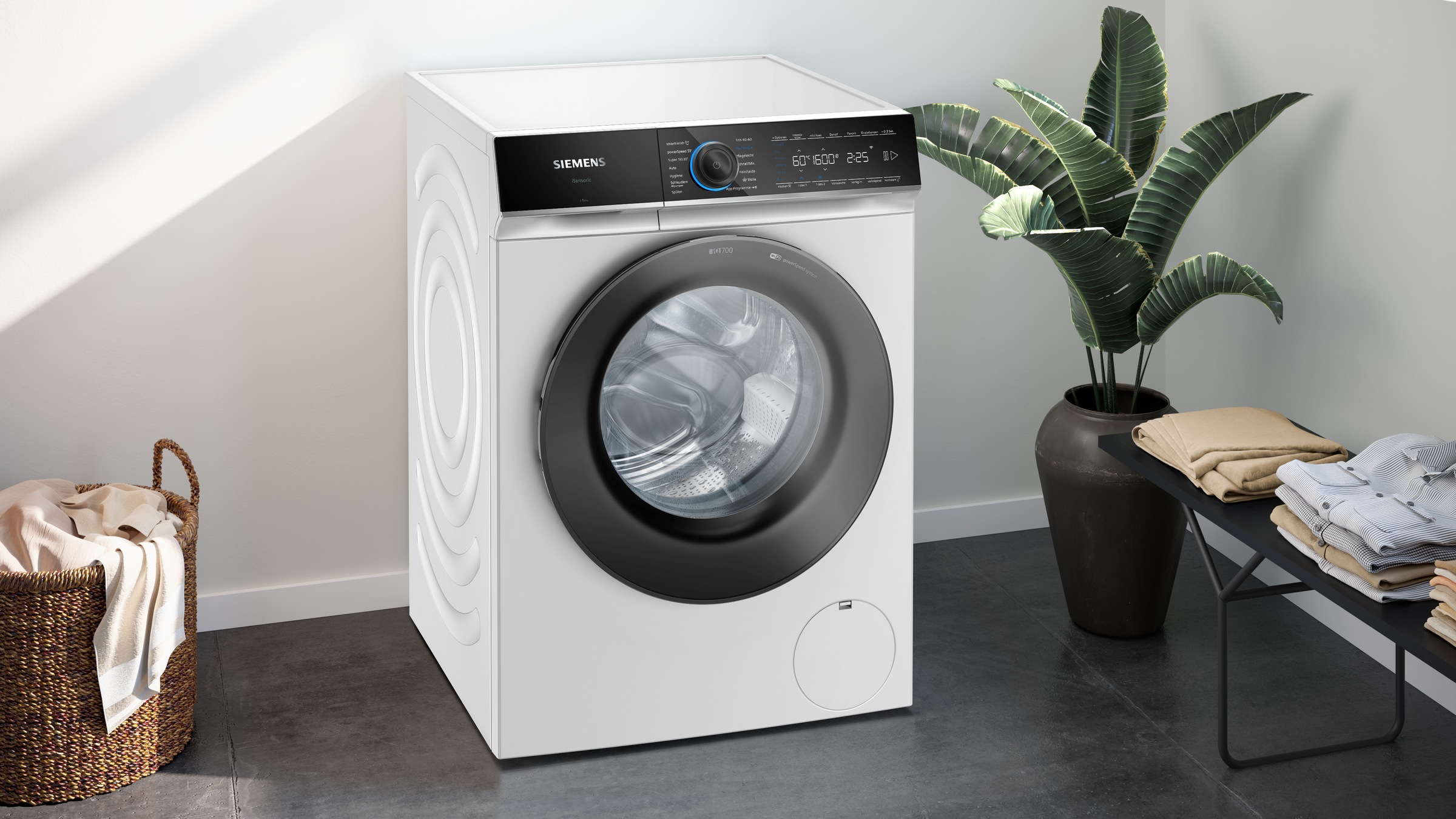 SIEMENS Waschmaschine iQ700 »WG66B2AK1« 11 kg 1600 U/min