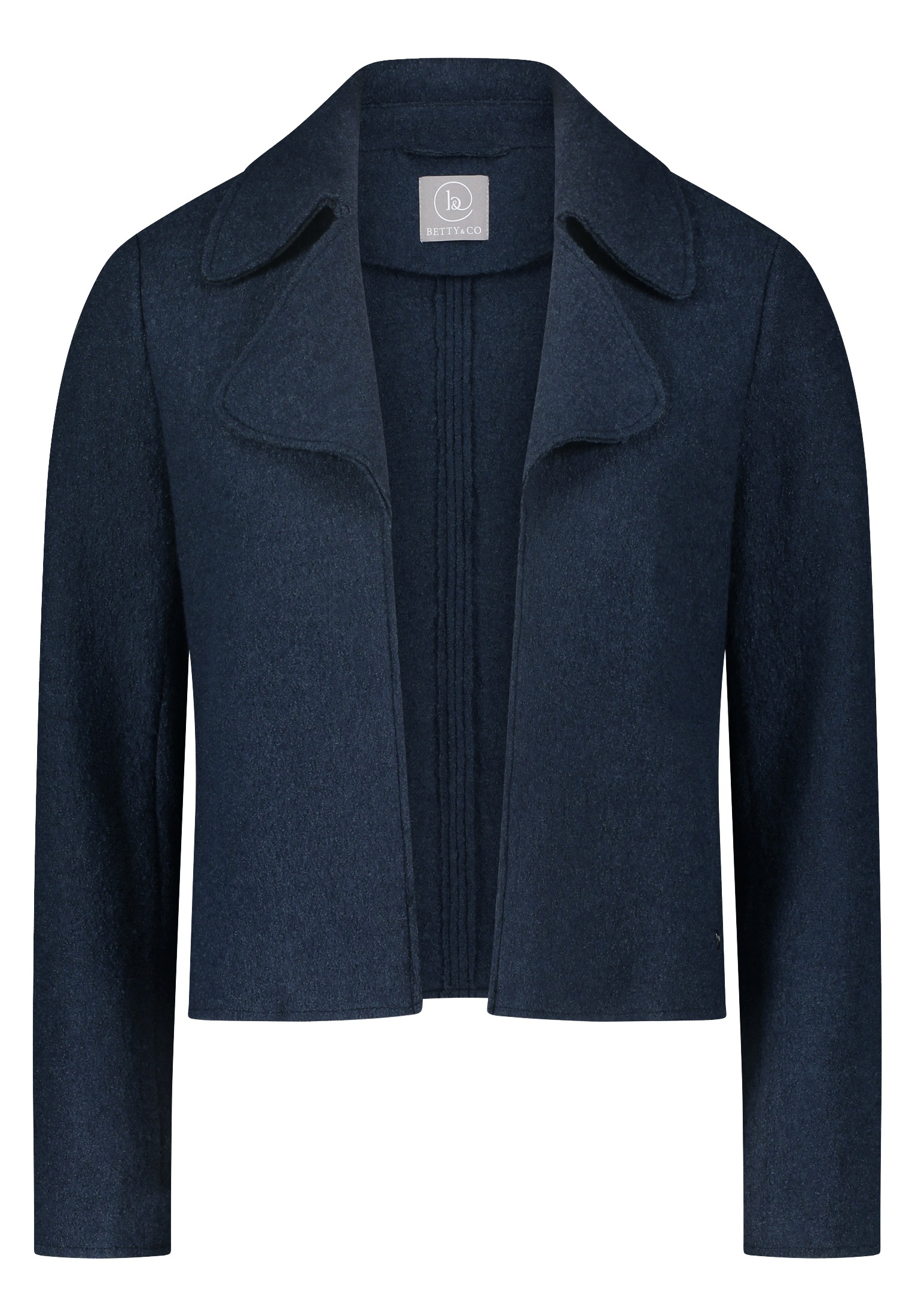 Betty&Co Jackenblazer »Betty & Co Damen Casual-Jacke mit Kragen«, Material