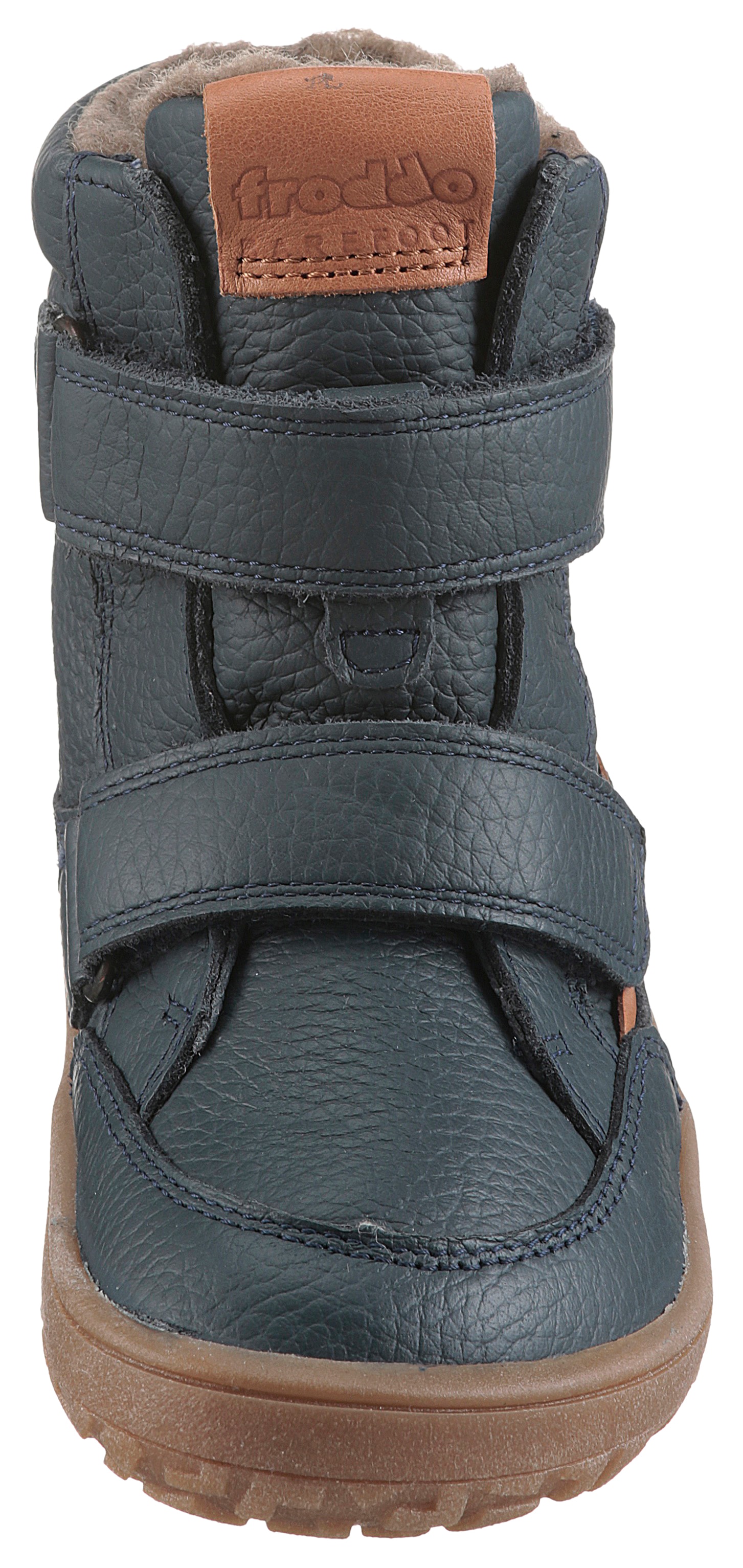 froddo® Barfußschuh »BAREFOOT TEX WINTER«, Winterstiefel, Klettstiefel, Bequemschuh mit Woll Futter