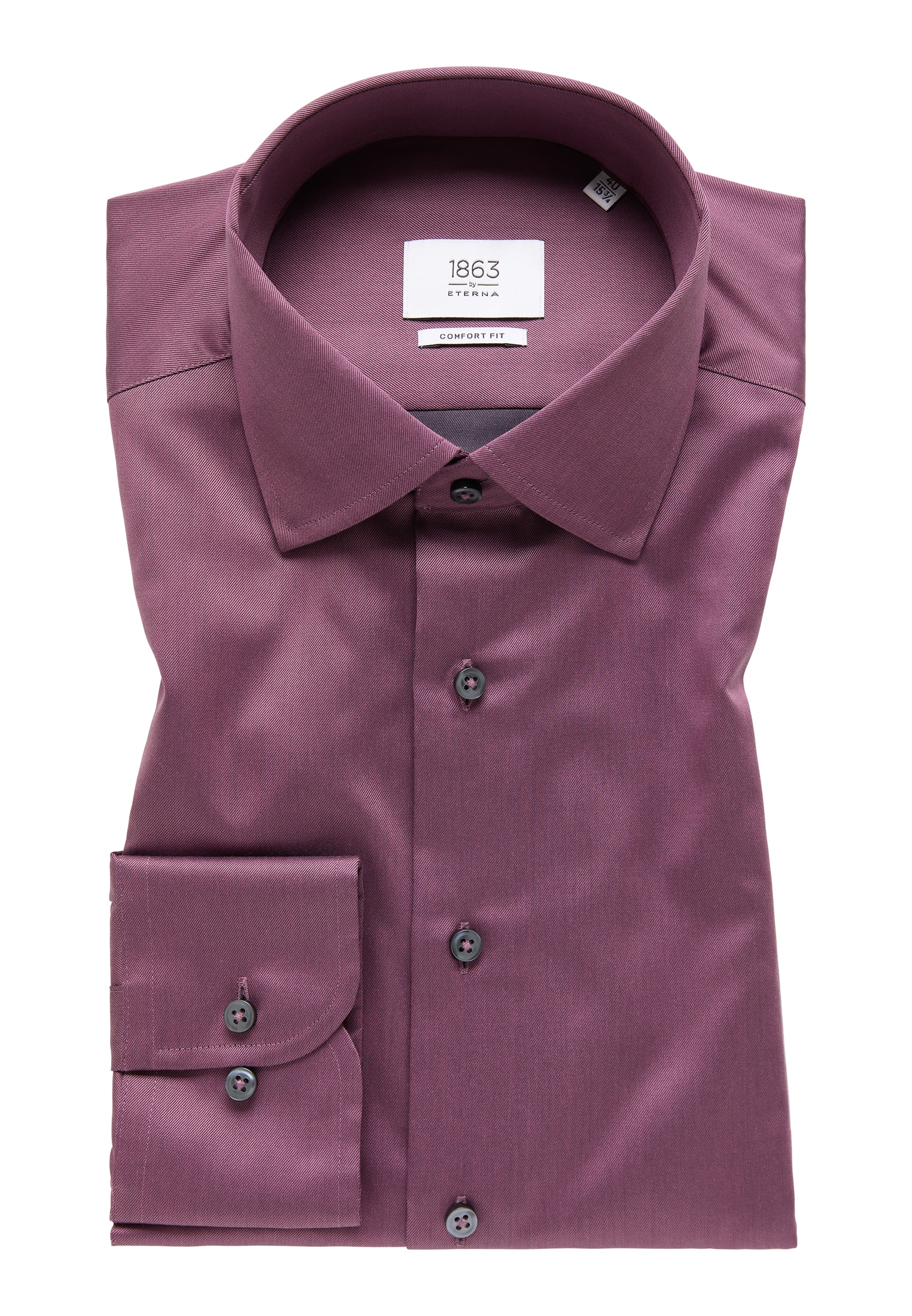 Eterna Langarmhemd »COMFORT FIT«, NON IRON (bügelfrei)