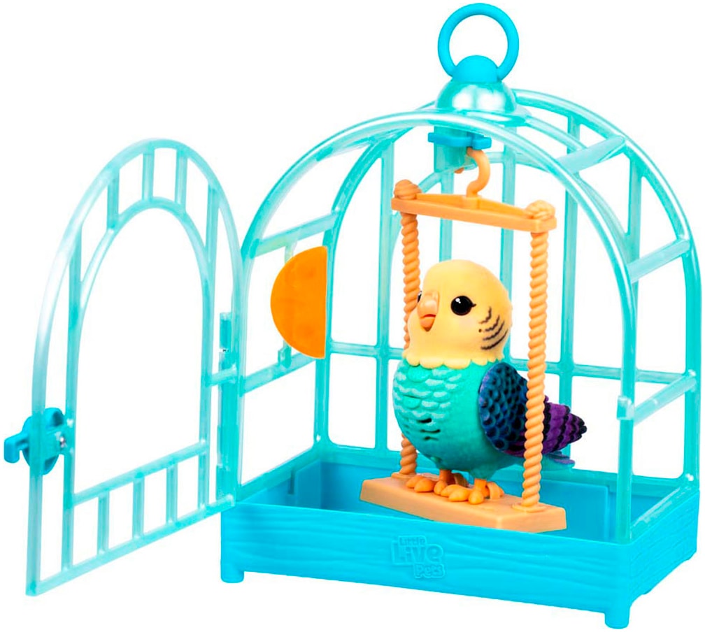 Moose Spielfigur »Little Live Pets, My Really Real Bird mit Vogelkäfig - Indie«