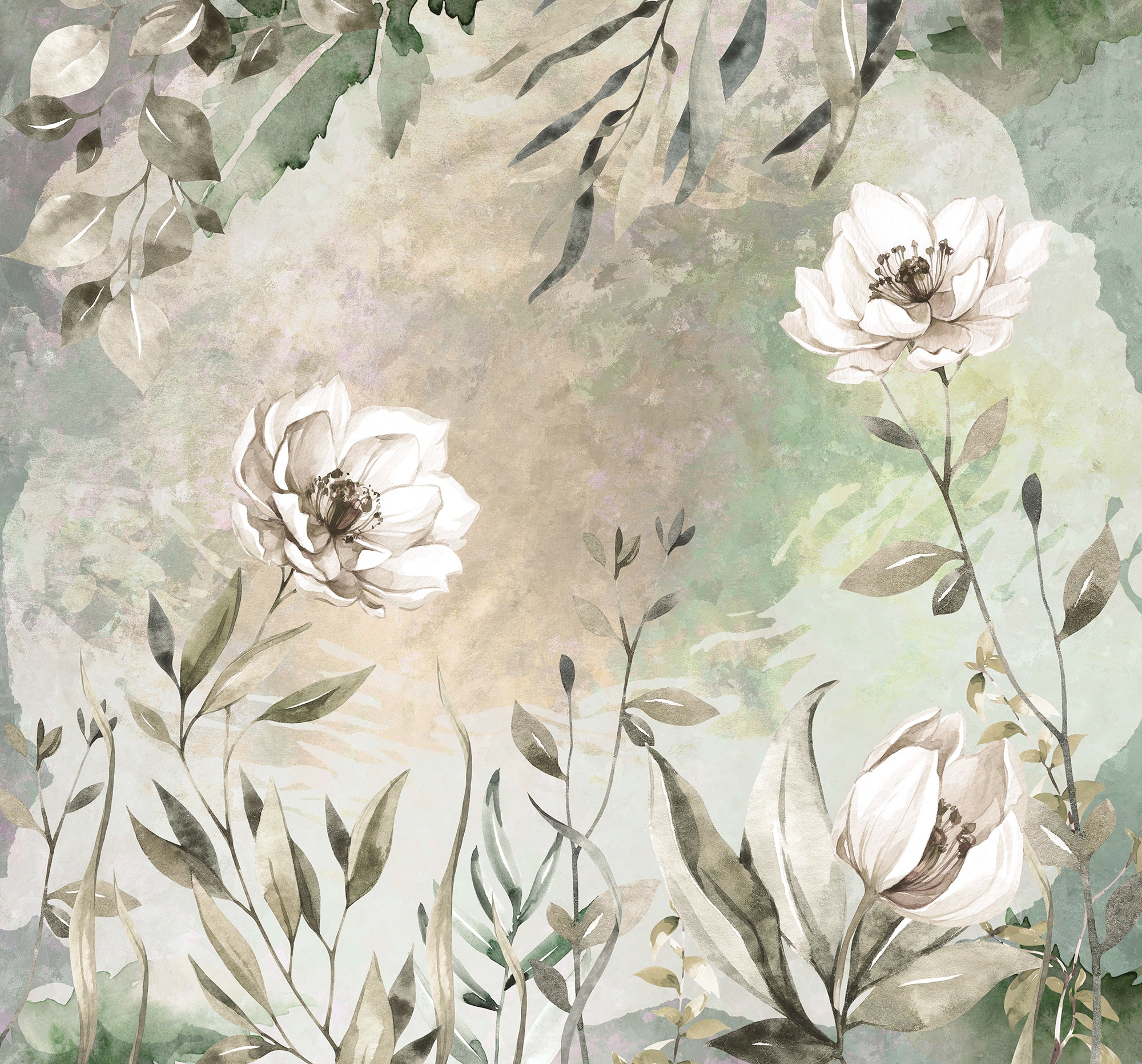 Komar Fototapete »Vliestapete Petite Brise«, bedruckt-geblümt-floral-realistisch, 300... kaufen