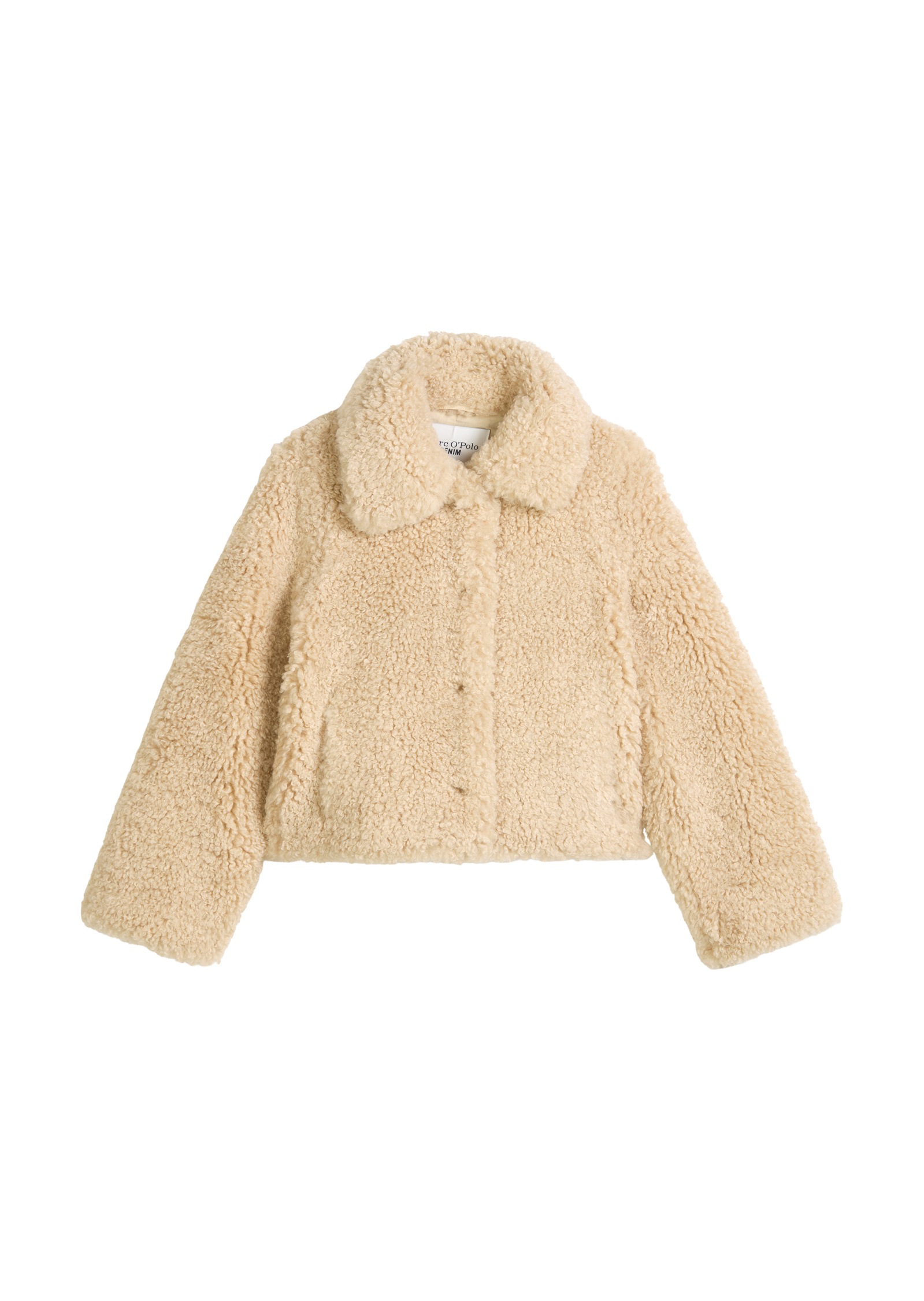 Marc O'Polo DENIM Outdoorjacke »aus weichem Curly-Plüsch«