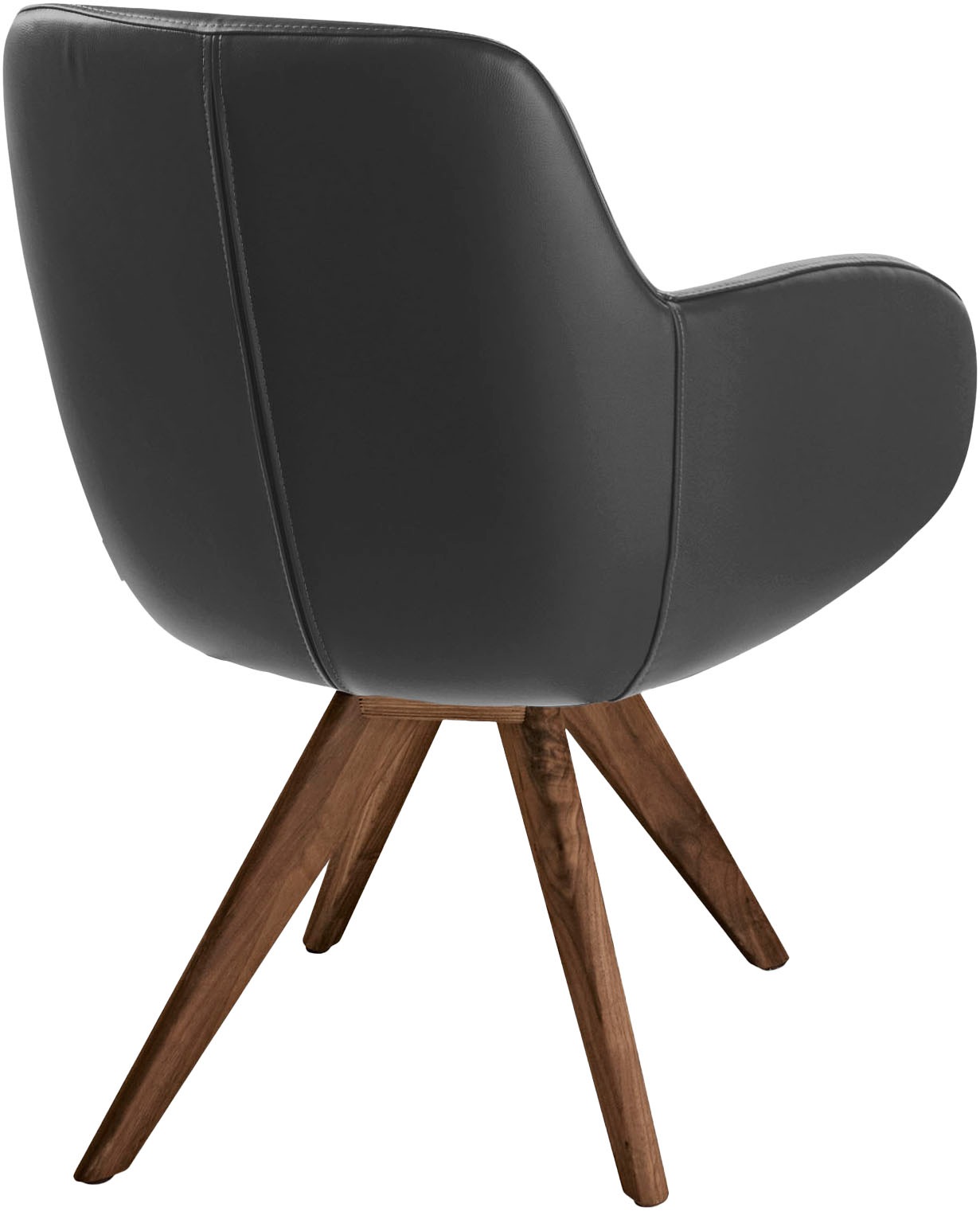 Thumbnail - Musterring Esszimmerstuhl "Tavia" (Set) 2 Stk.Stativgestell Wildnussbaum, Drehfunktion optional, diverse Farben