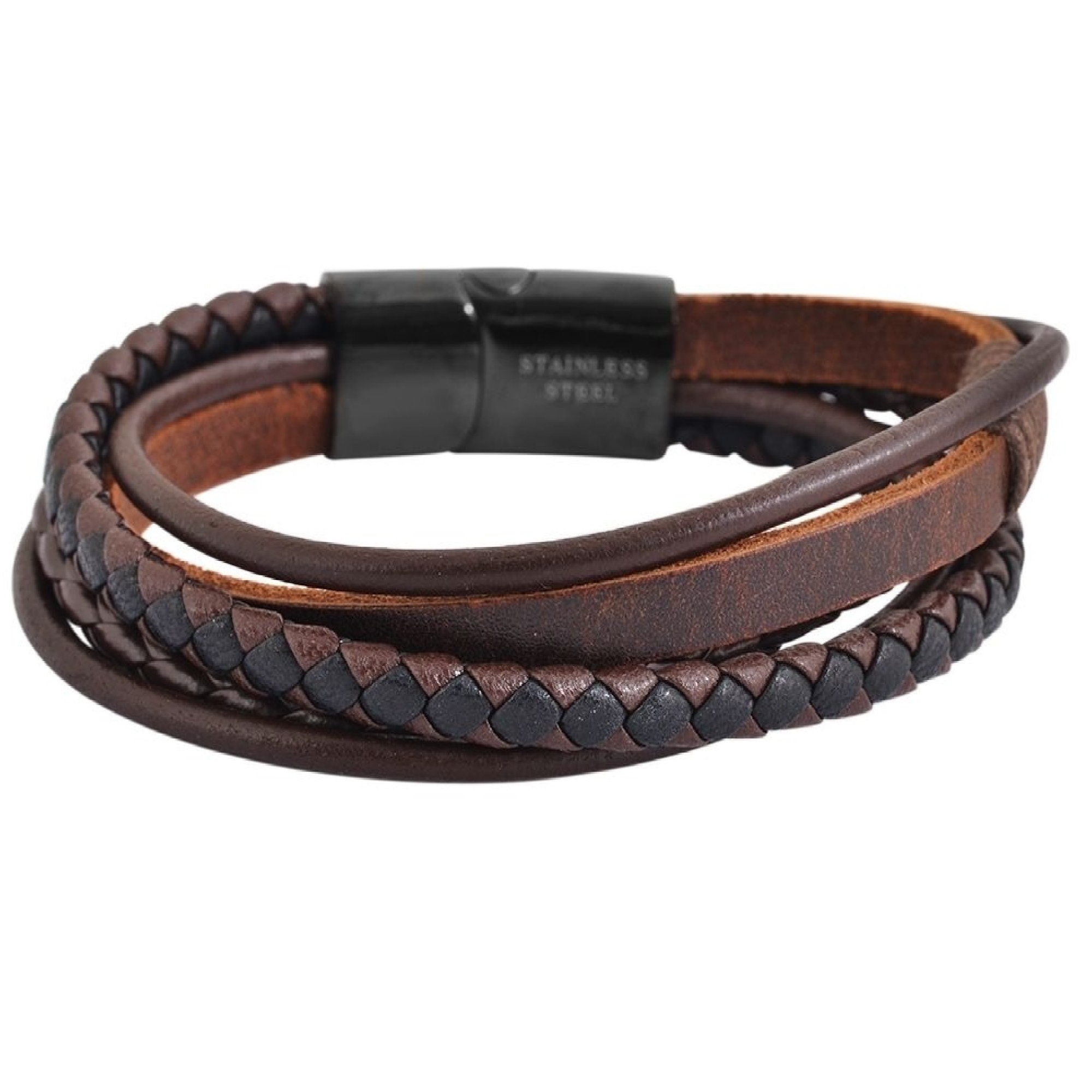 Edelstahlarmband »Armband aus Edelstahl 22 cm«