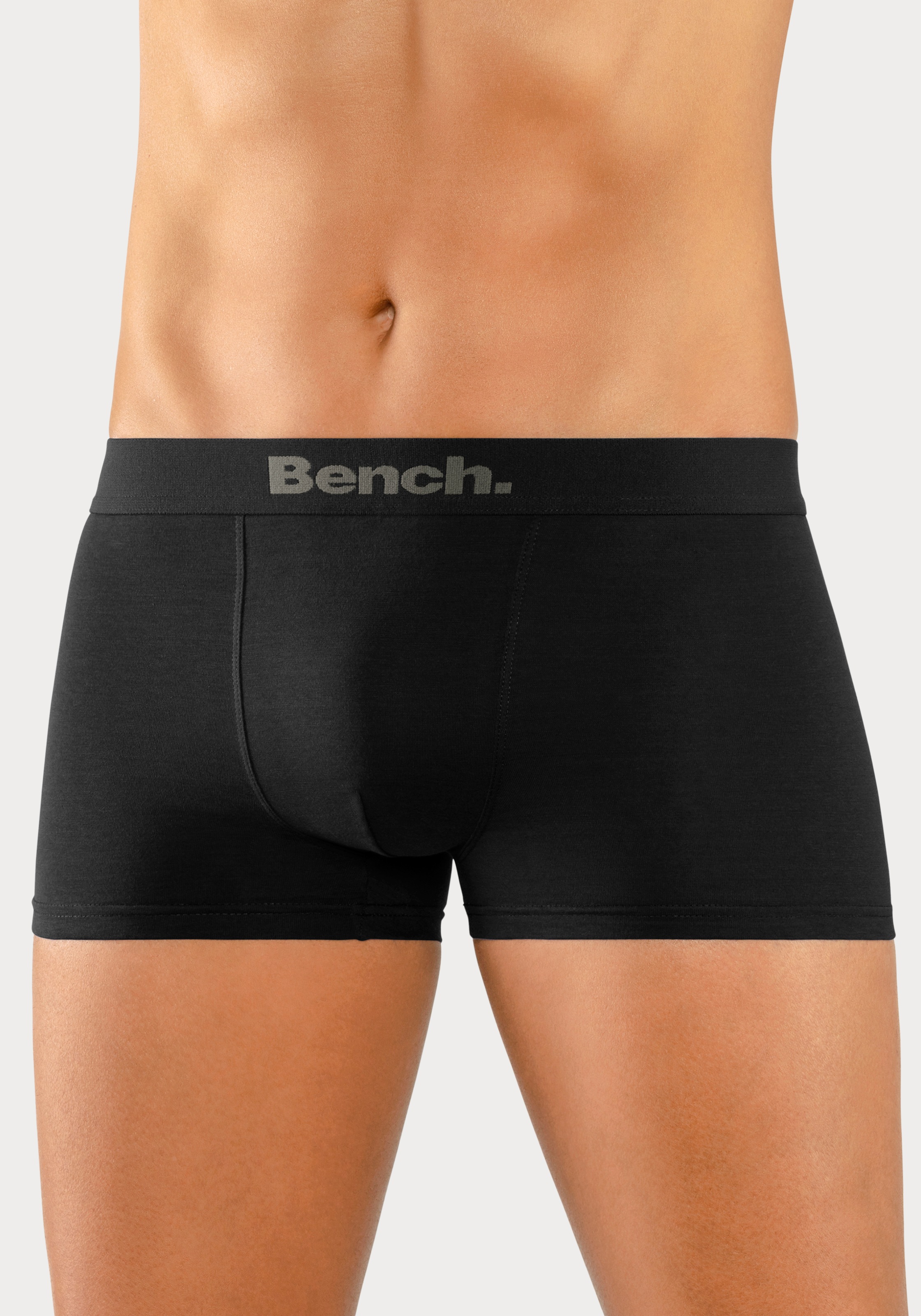 Bench. Boxer "Boxershorts für Herren", (Packung, 4 St.), aus Baumwoll-Mix günstig online kaufen