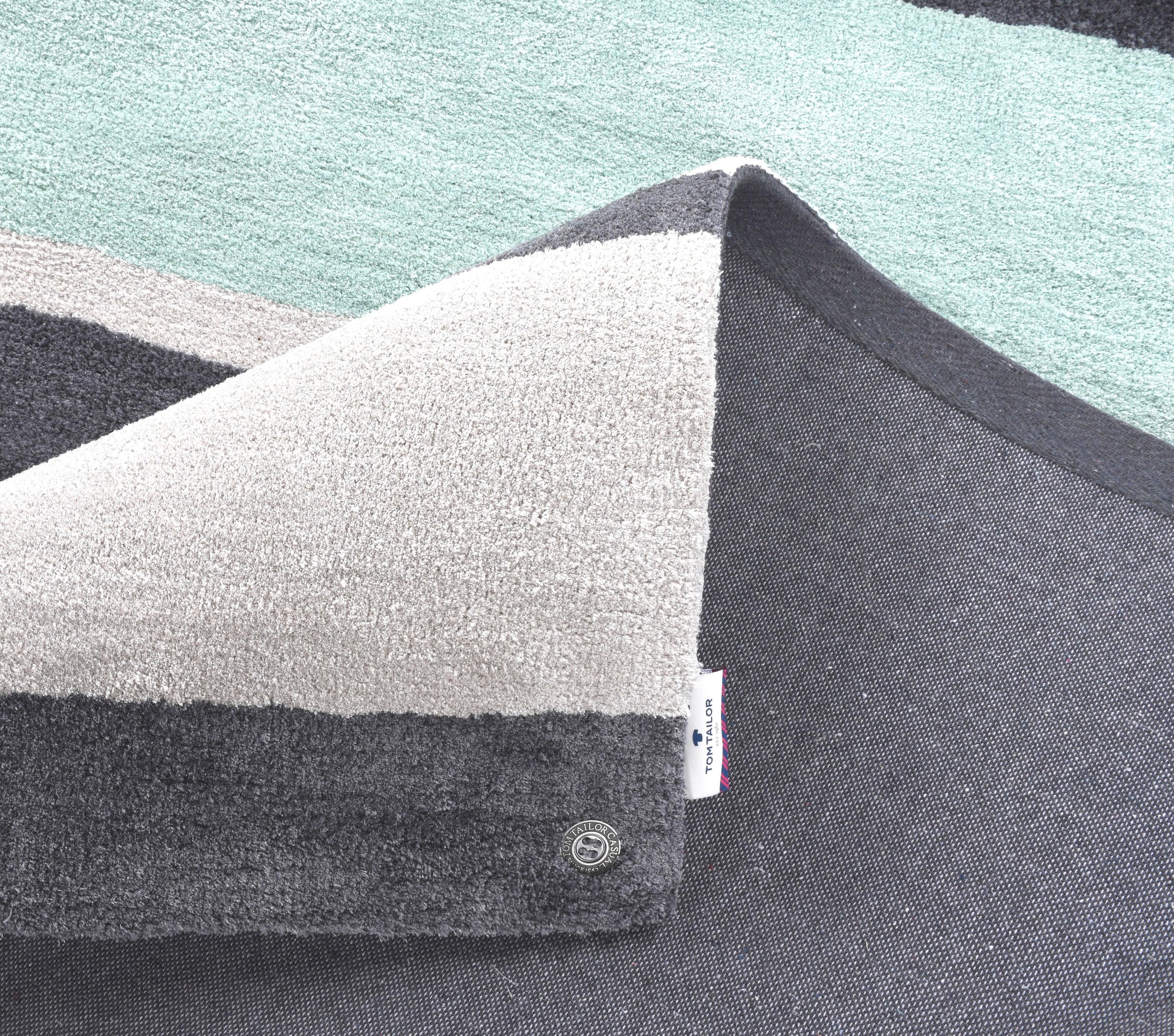 TOM TAILOR HOME Teppich »Powder Fashion«, rechteckig, 12 mm Höhe, besonders weich und flauschig, ideal im Wohnzimmer & Schlafzimmer
