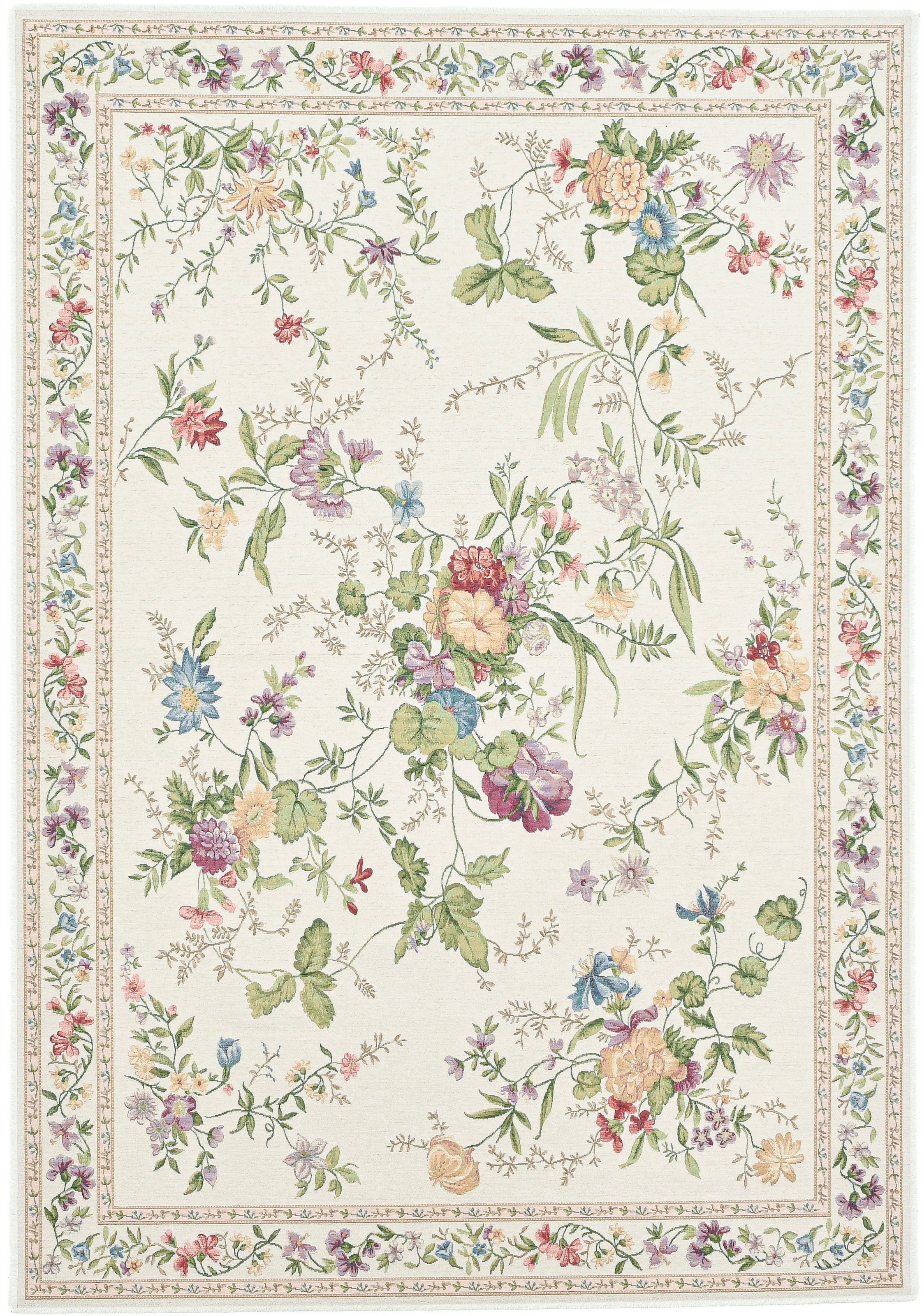 THEKO Flomi Sagrini Rug Beige 140x200cm