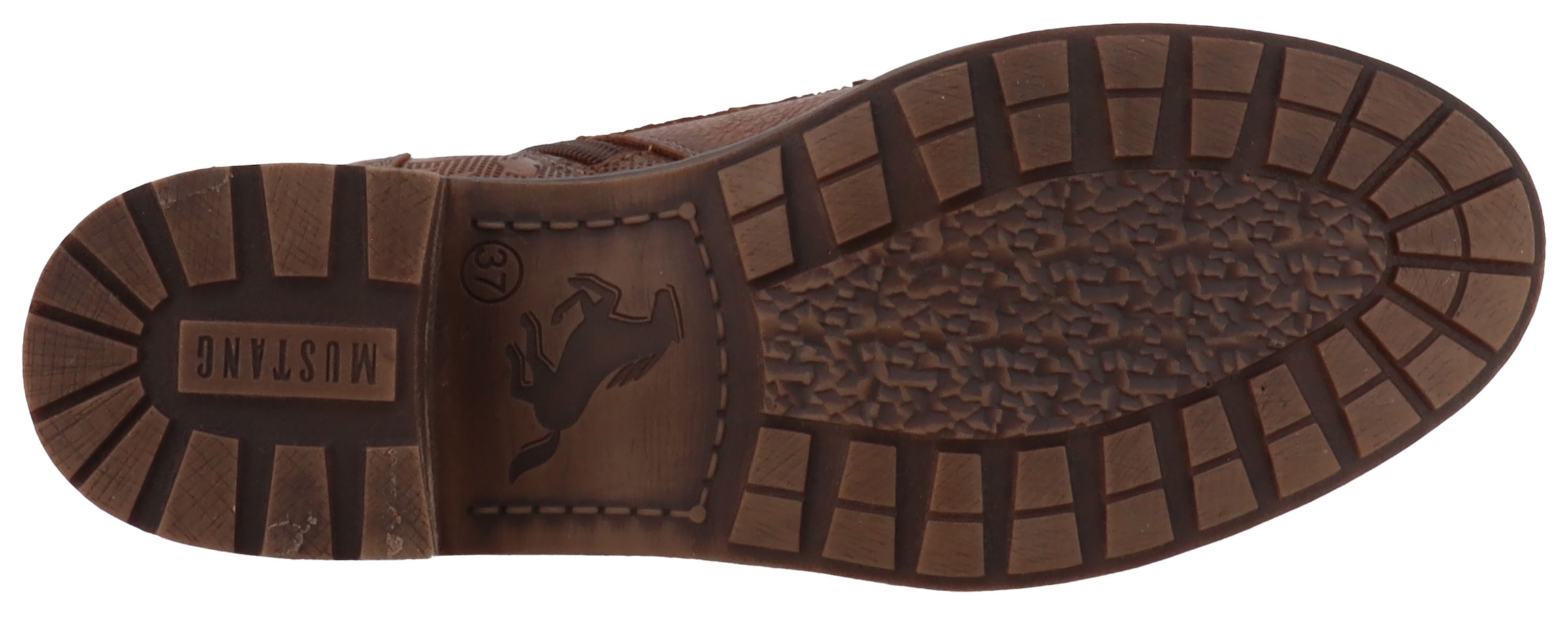 Mustang Shoes Winterstiefelette »Fabienne«, Stiefelette, Winterboots mit Warmfutter