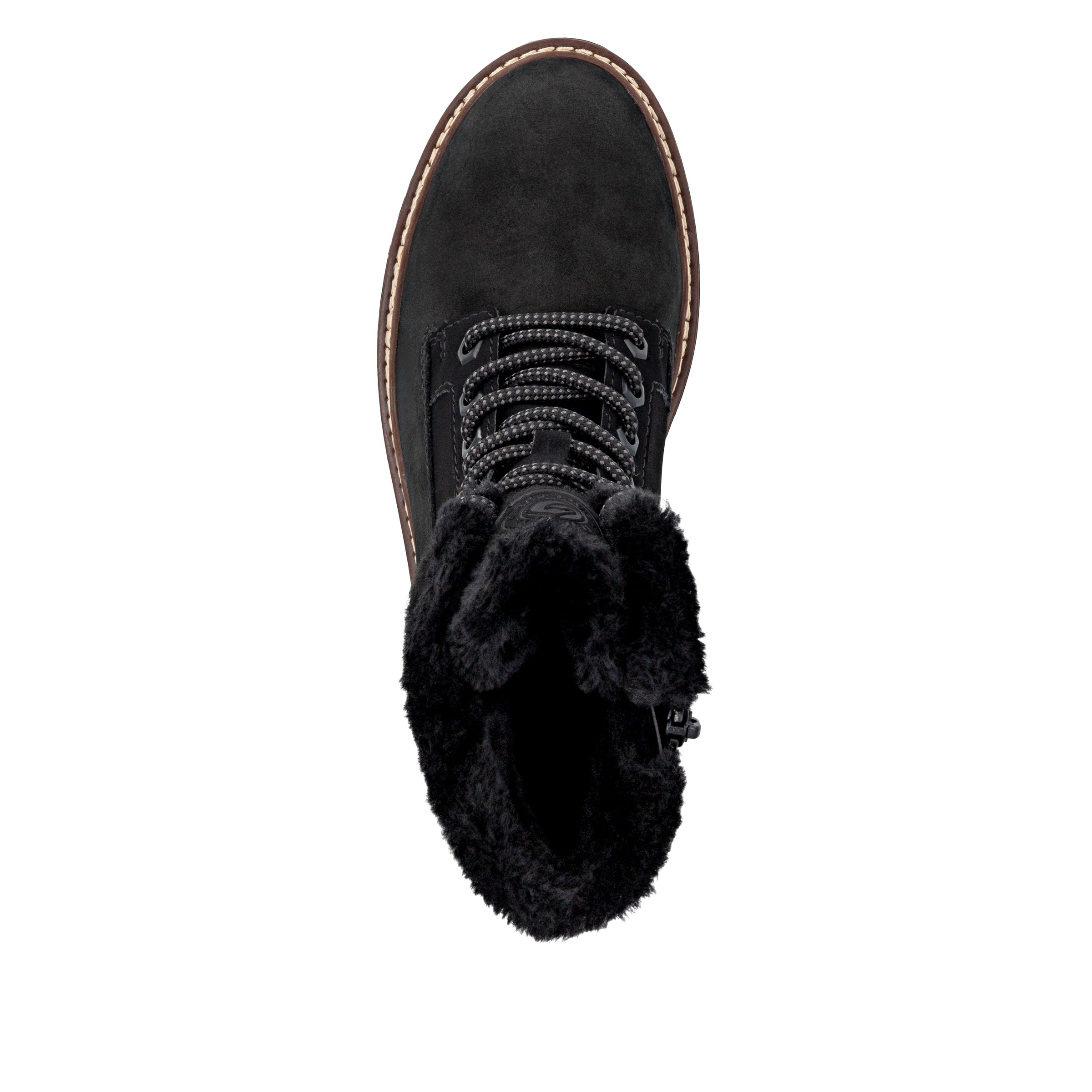 Remonte Winterstiefelette »Elisabeth Hurley-Collection«, Schnürboots mit wasserabweisender TEX-Membran und Fiber Grip