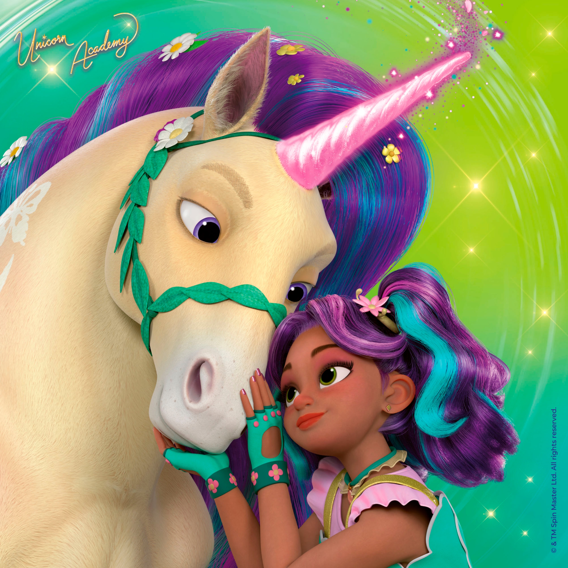 Ravensburger Puzzle »Unicorn Academy, Magie und Freundschaft«, 3x49 Teile; Made in Europe