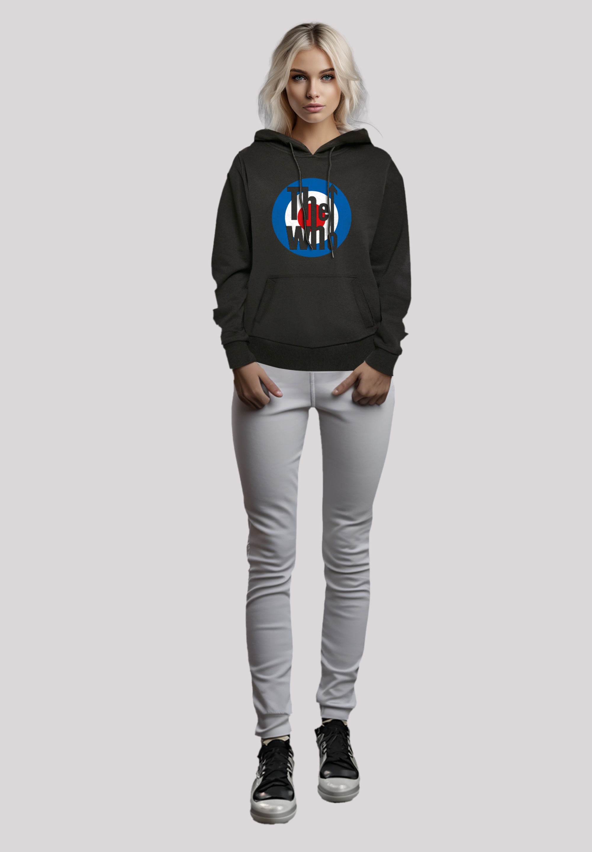 F4NT4STIC Kapuzenpullover »The Who Target Classic«, Premium Qualität