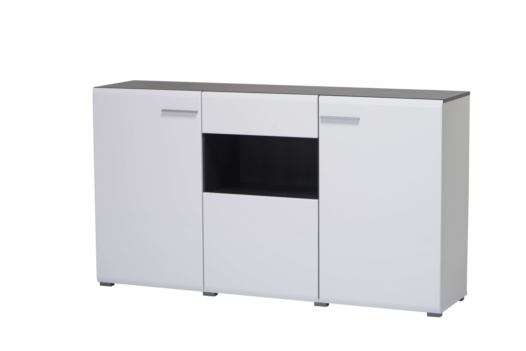 INOSIGN Sideboard »Enzo«, Hochglänzende MDF-Fronten, belastbar bis 40kg