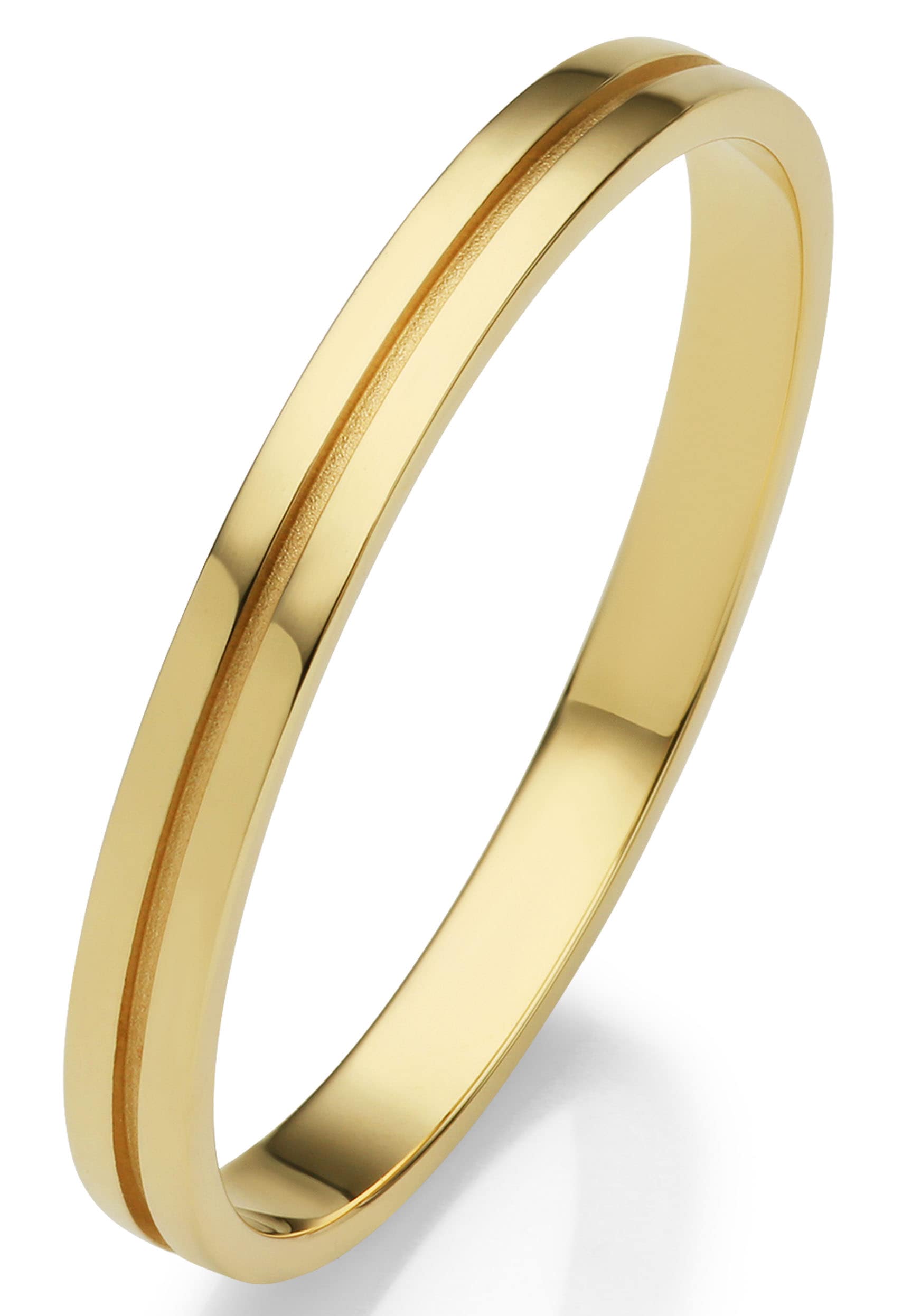 Firetti Trauring »Schmuck Geschenk Gold 375 Hochzeit Ehering "LIEBE"«, Made in Germany, wahlweise mit oder ohne Brillanten