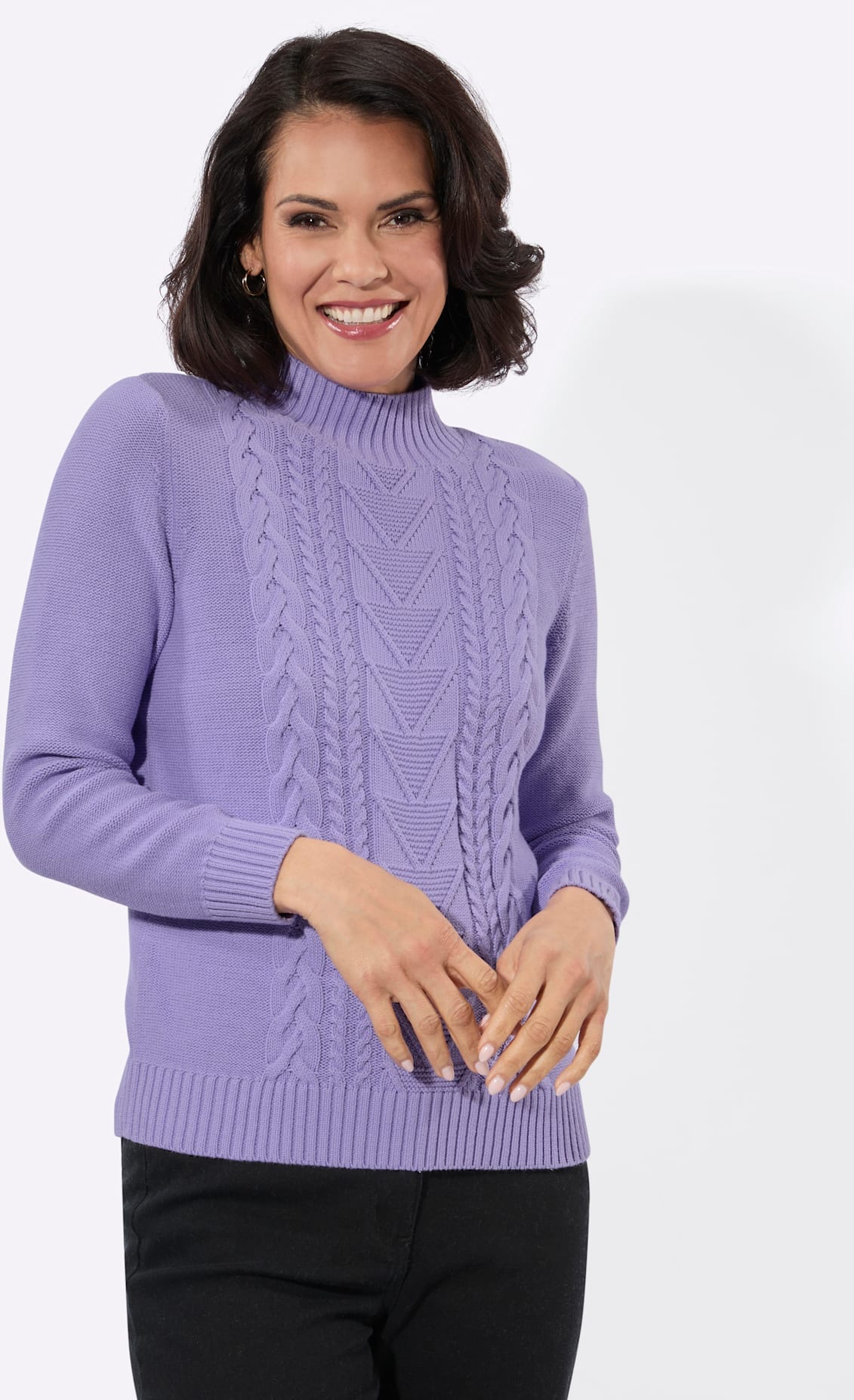 Casual Looks Stehkragenpullover "Stehkragen-Pullover"