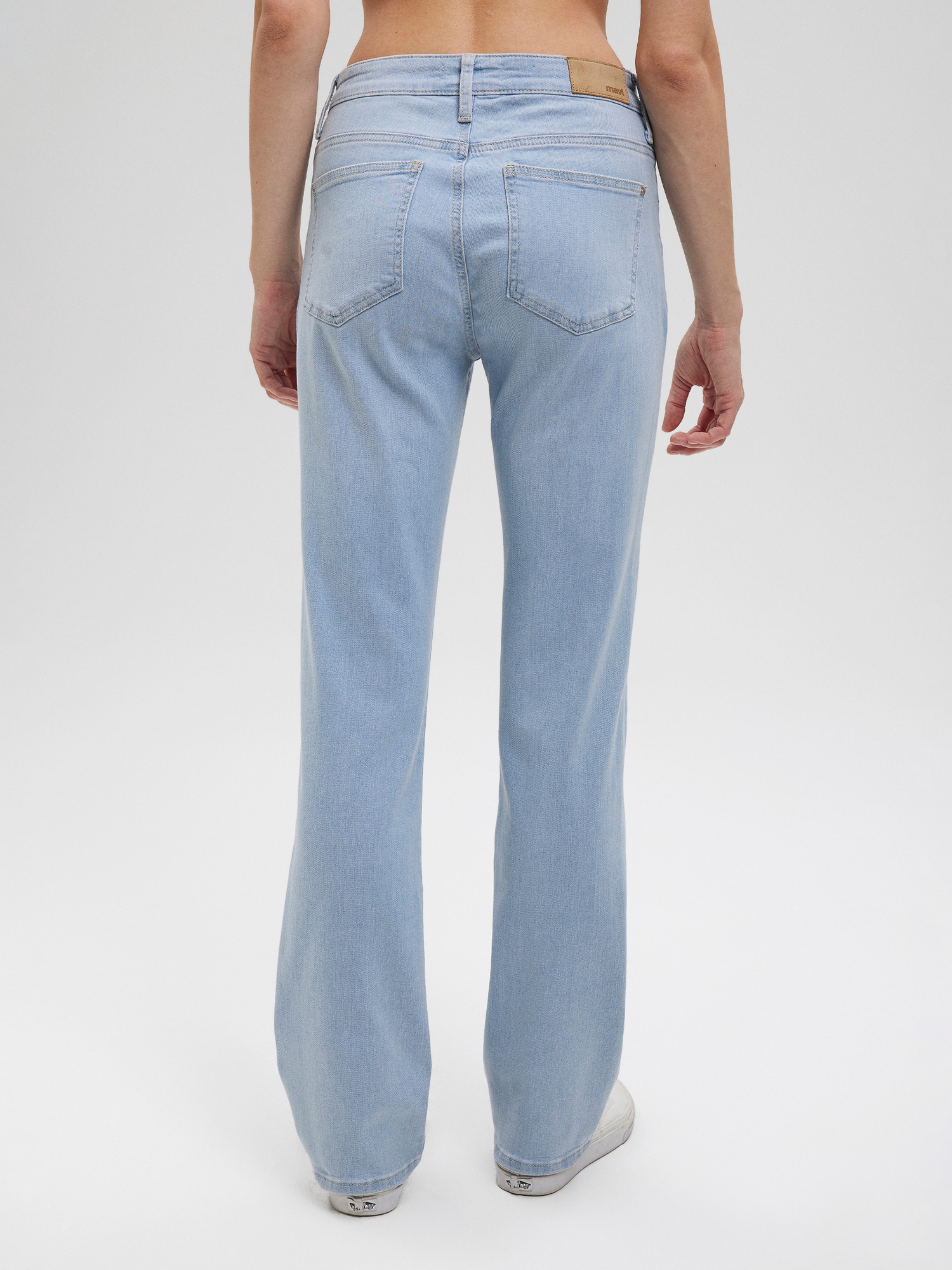 Mavi Straight-Jeans »KENDRA«, gerde Form