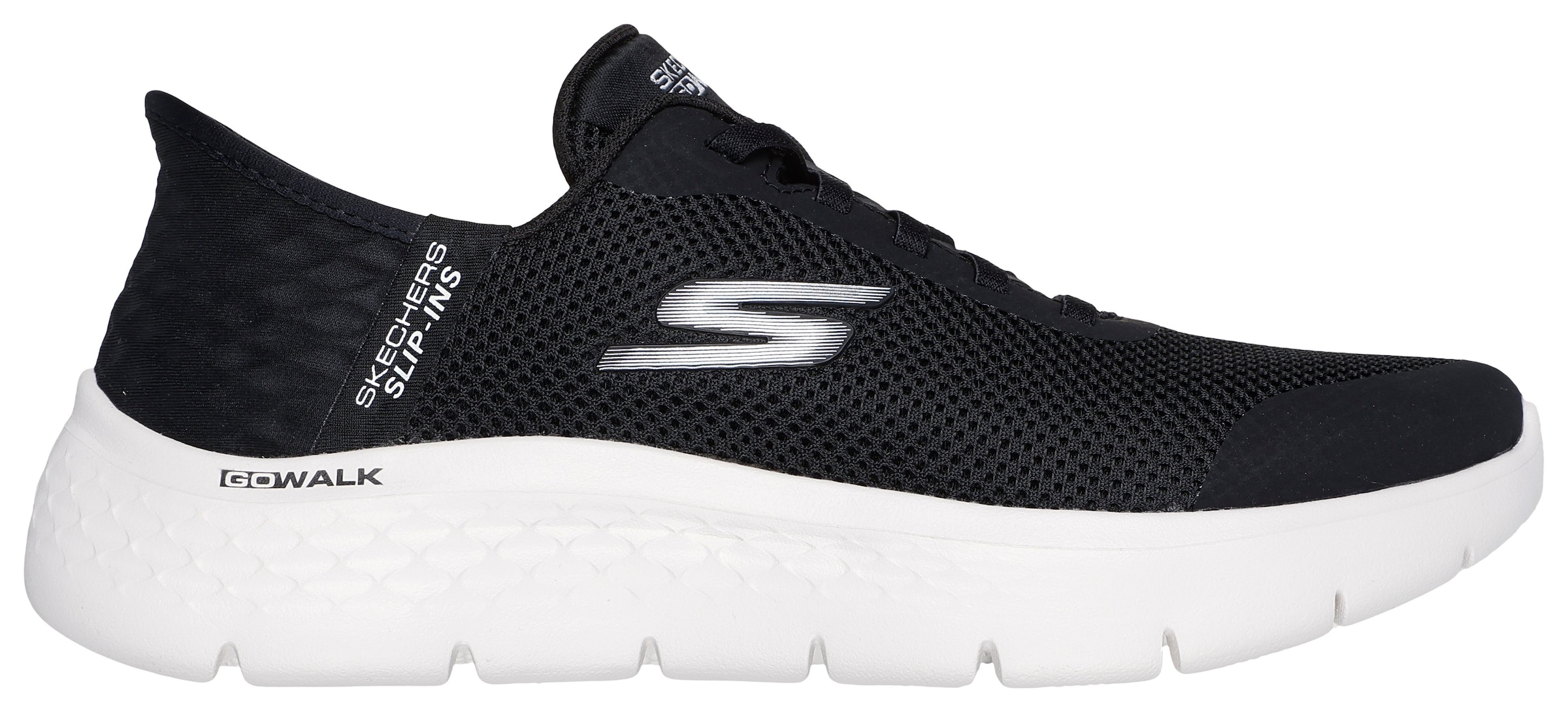 Skechers Slip-On Sneaker »GO WALK FLEX-GRAND ENTRY«, Slipper mit Slip-ins zum Schlupfen