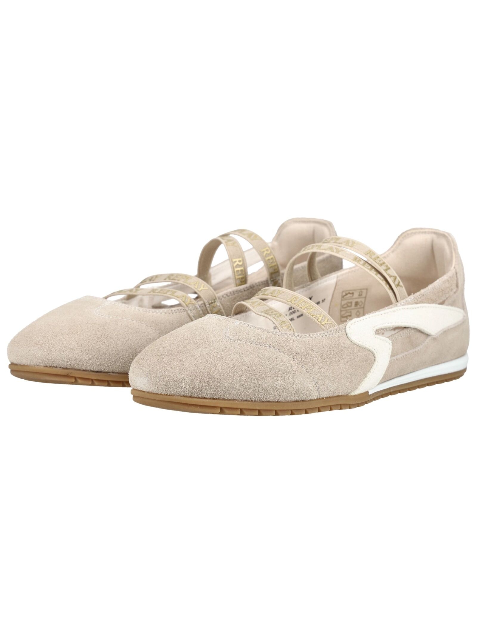 Replay Riemchenballerina »Replay Ballerinas Leder«