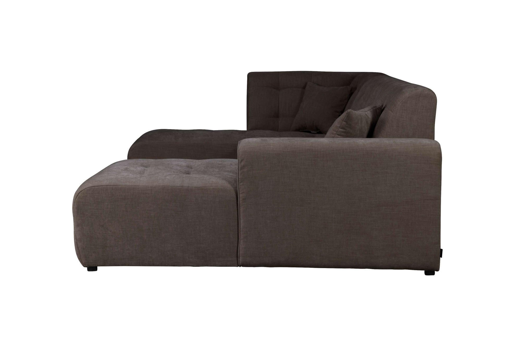 Home affaire Wohnlandschaft »Nosia U-Form«, incl. 2 Zierkissen, mit feiner Steppung