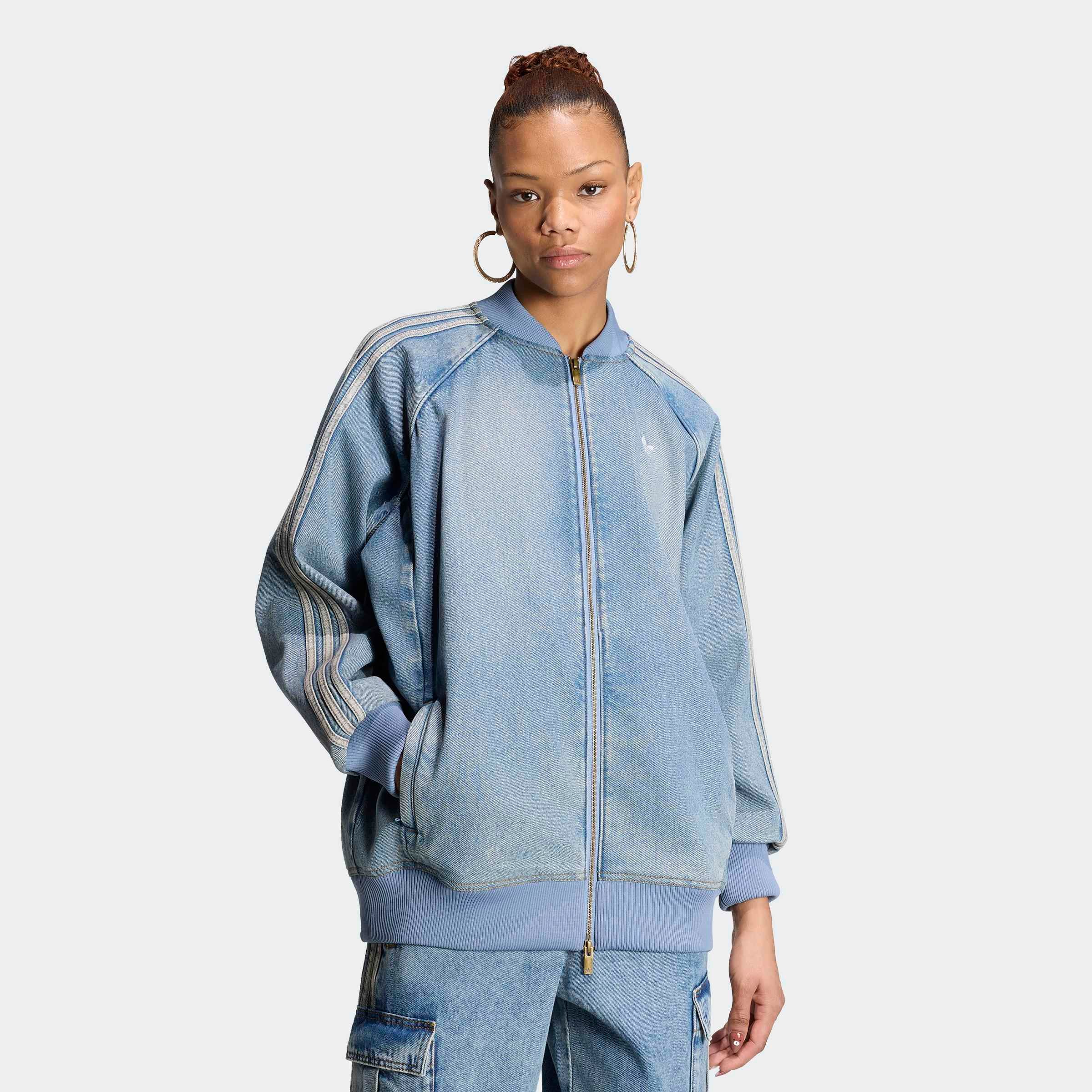 adidas Originals Jeansjacke "SST OVERSIZE DENIM ORIGINALS"