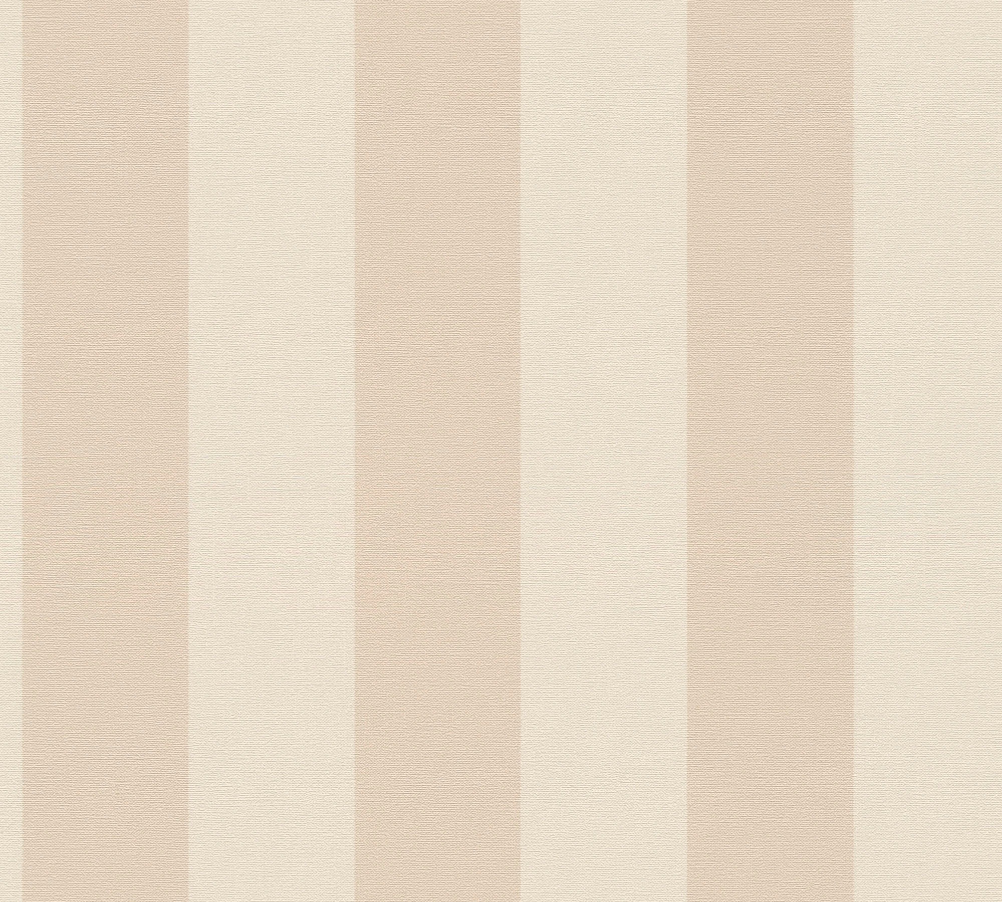 A.S. Création Vliestapete »Natural Living Streifentapete«, matt-gemustert-neutral, Landhaus gestreift PVC-Frei ressourcenschonend skandinavisch