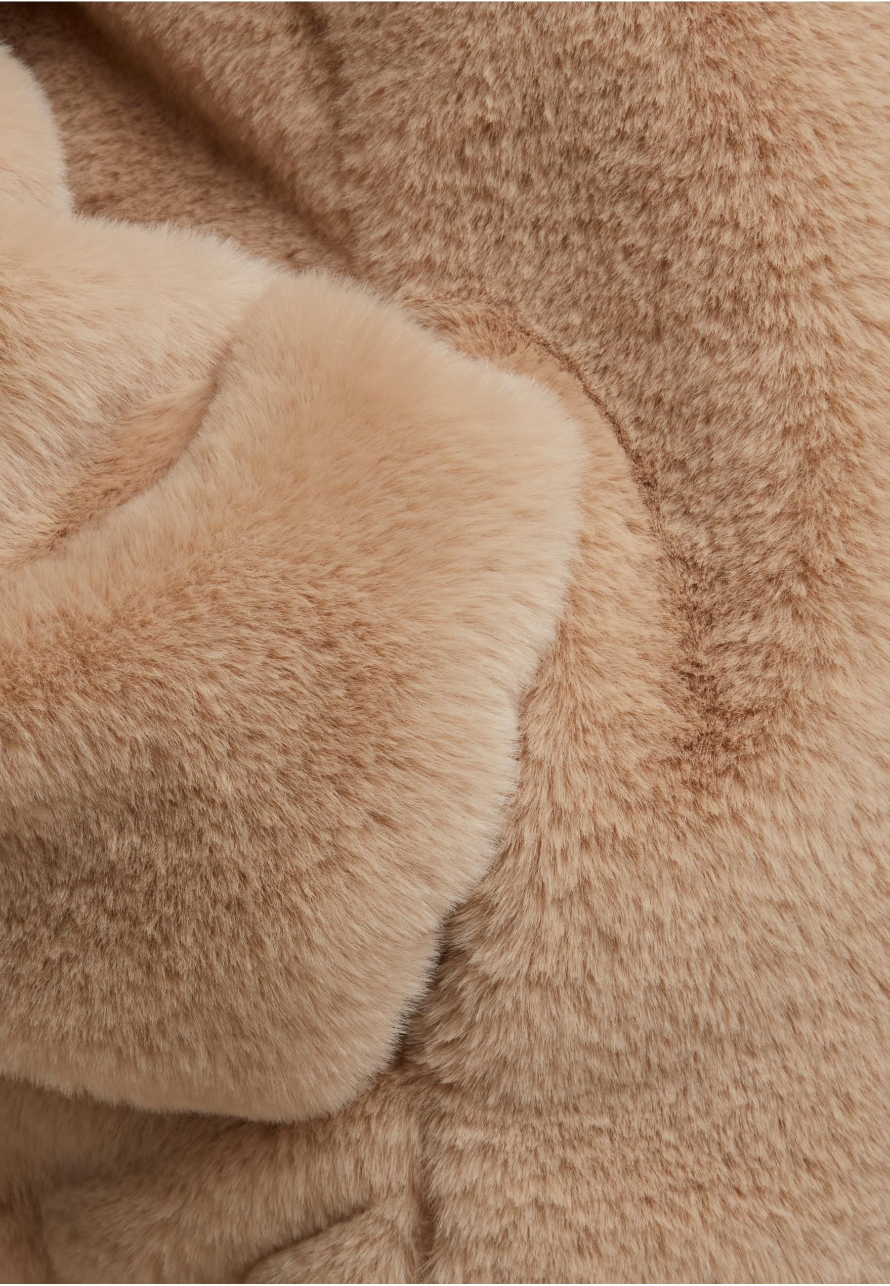 URBAN CLASSICS Sweatjacke »Urban Classics Full Zip Faux Fur Hoodie«