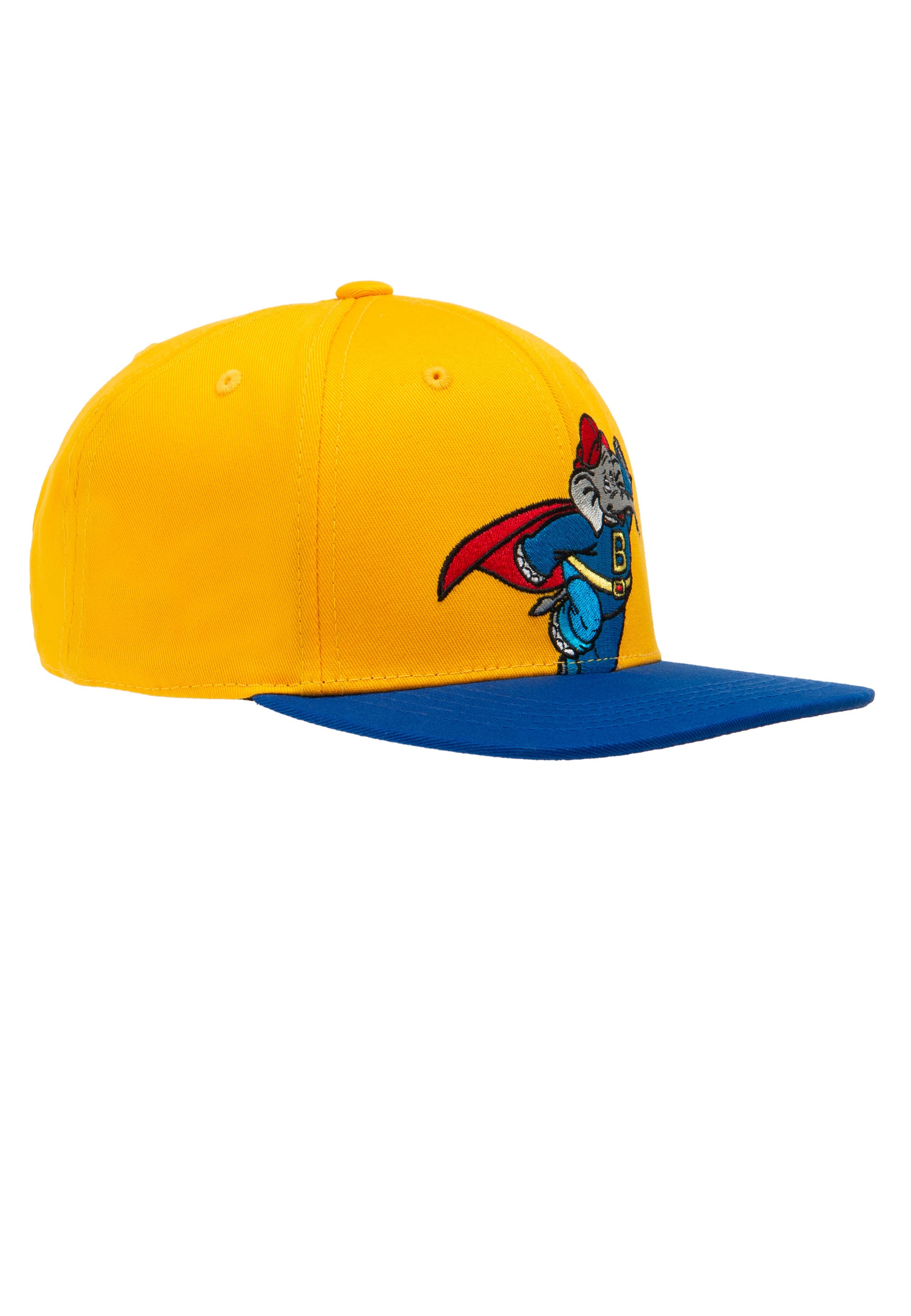 LOGOSHIRT Baseball Cap »Benjamin Blümchen - Superheld«, mit detailreicher Stickerei