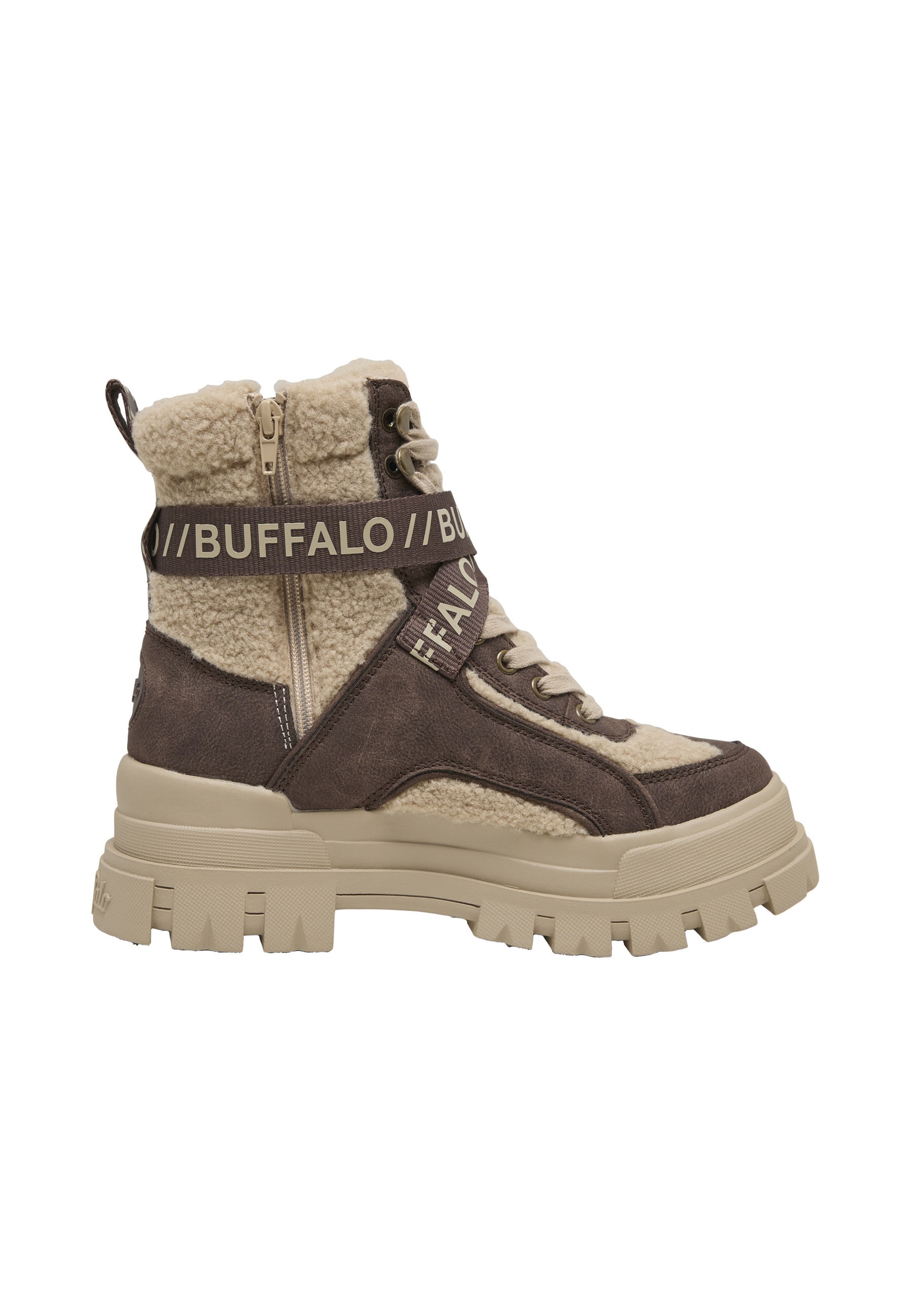 Buffalo Stiefel »Buffalo Aspha Com1 Warm Vegan Nappa/Fake Fur«