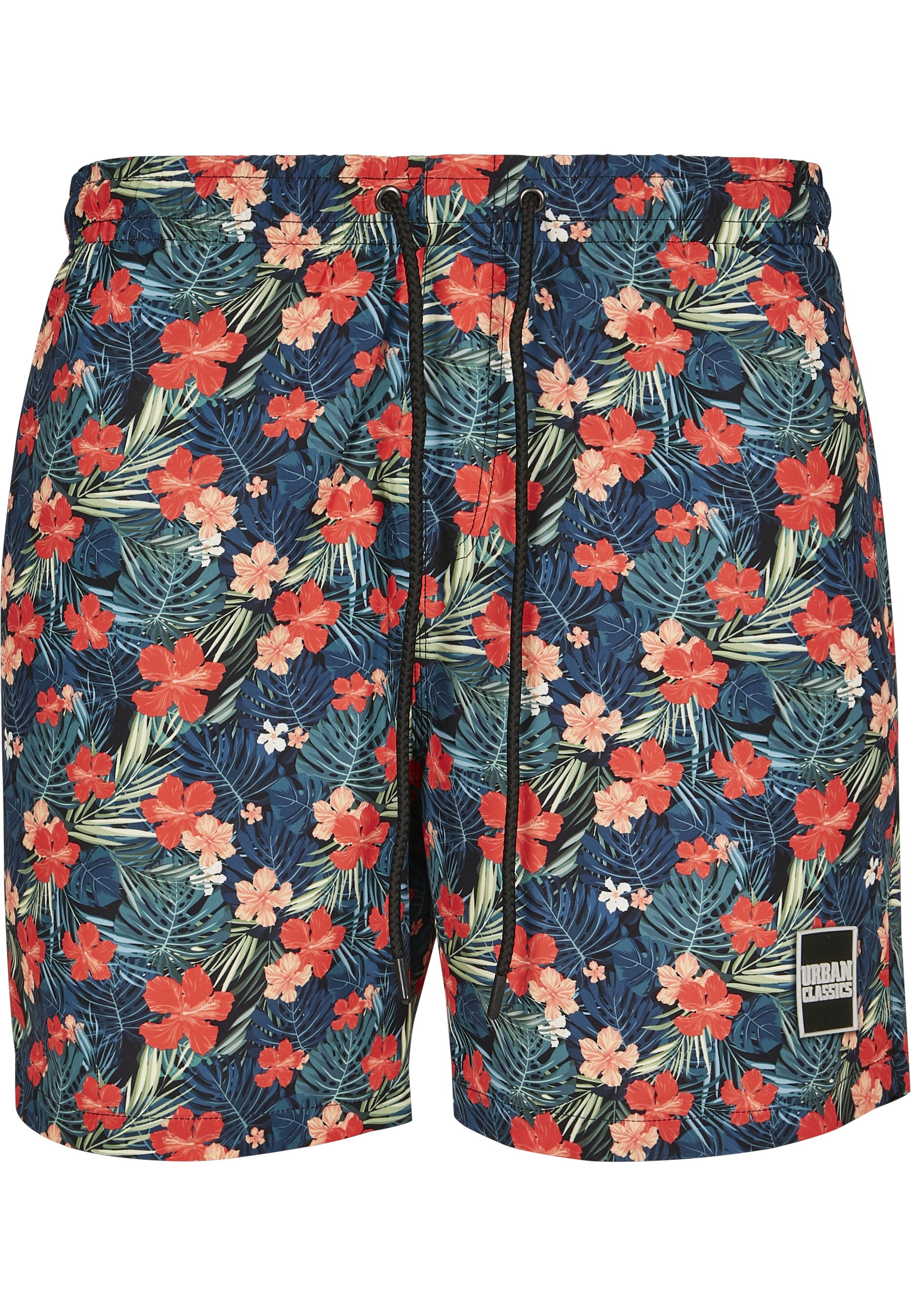 URBAN CLASSICS Badeshorts "Urban Classics Herren Pattern Swim Shorts" günstig online kaufen