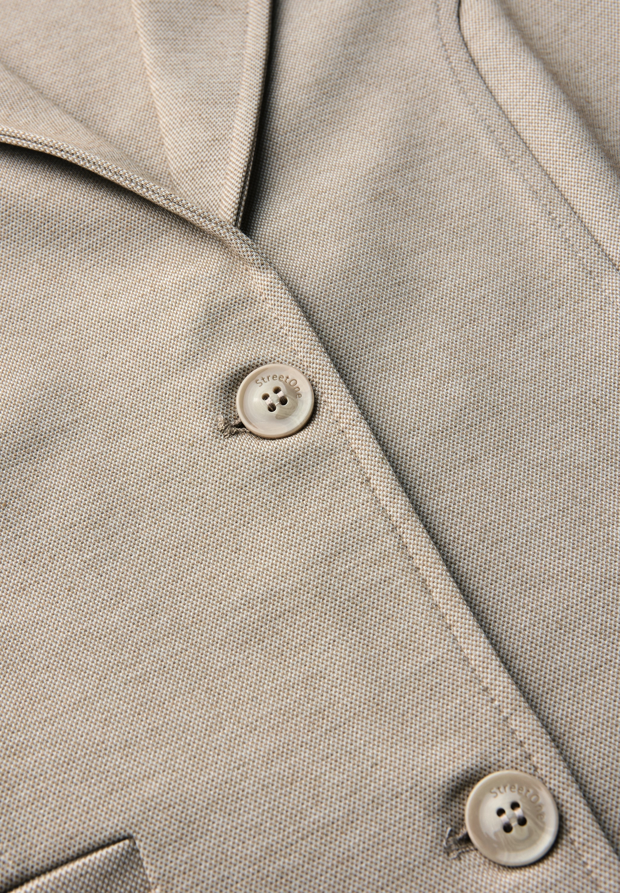 STREET ONE Jackenblazer, mit Reverskragen und Knöpfen