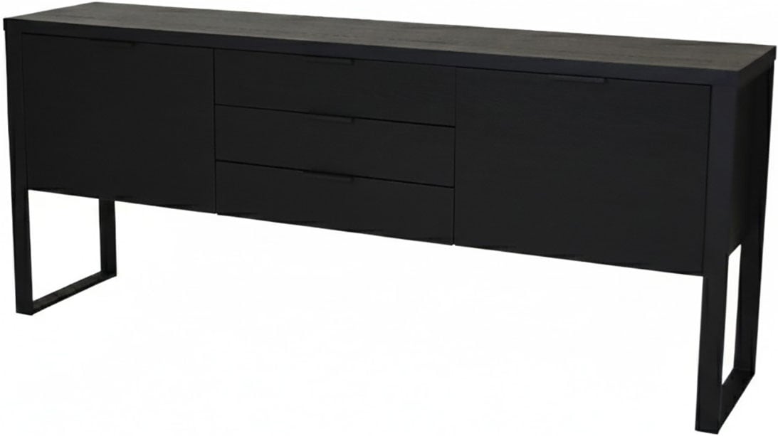 Jahnke Sideboard "LOOP SB 180" Sideboard,2 Türen + 3 Schubladen, Metallrahmen, Breite 180 cm