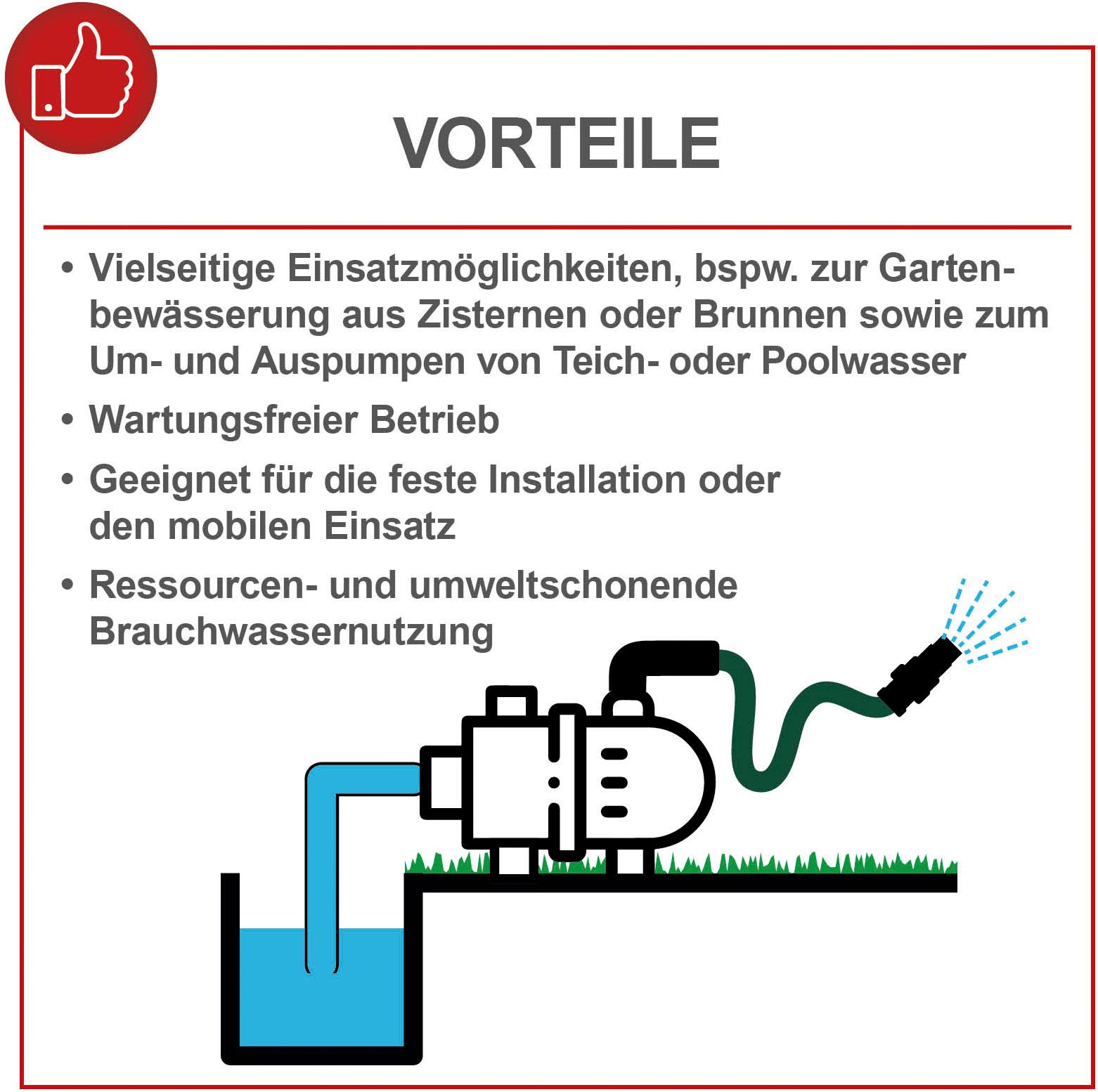 Scheppach Gartenpumpe »GP1400JET«