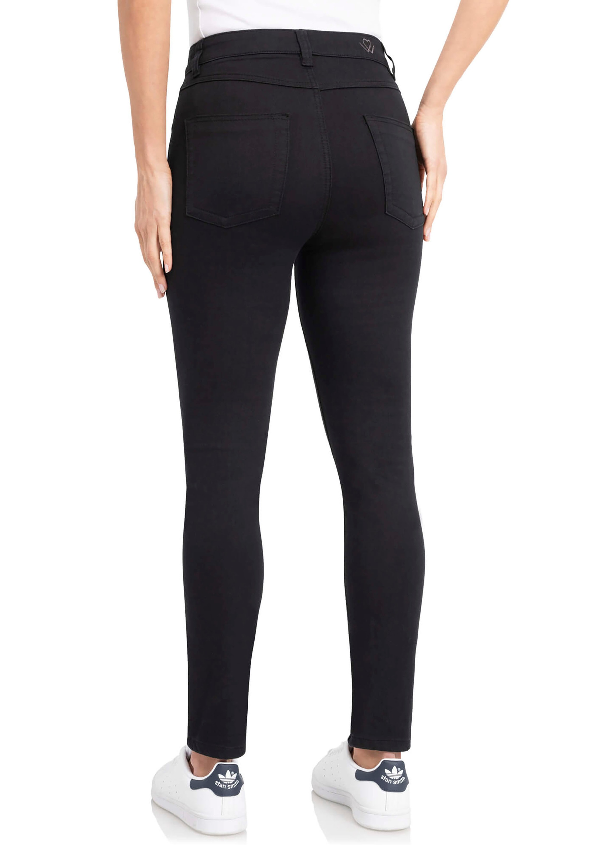 wonderjeans High-waist-Jeans "Skinny", in körperbetonter Passform günstig online kaufen
