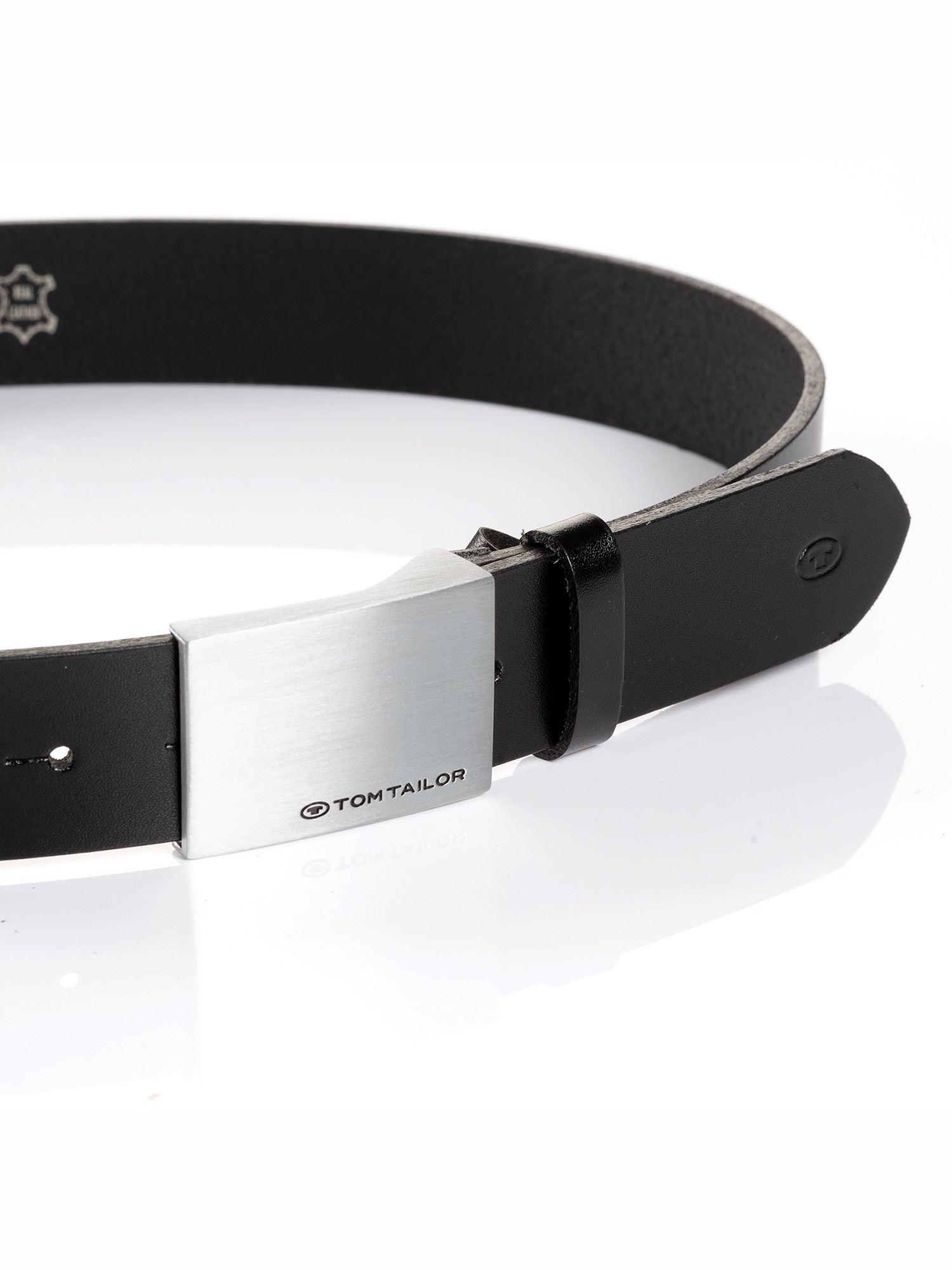 Thumbnail - TOM TAILOR Koppelgürtel "TTBOB" 1 Stk. tlg. 3,5 cm breiter Herrengürtel, modischer Klassiker, Koppelschließe