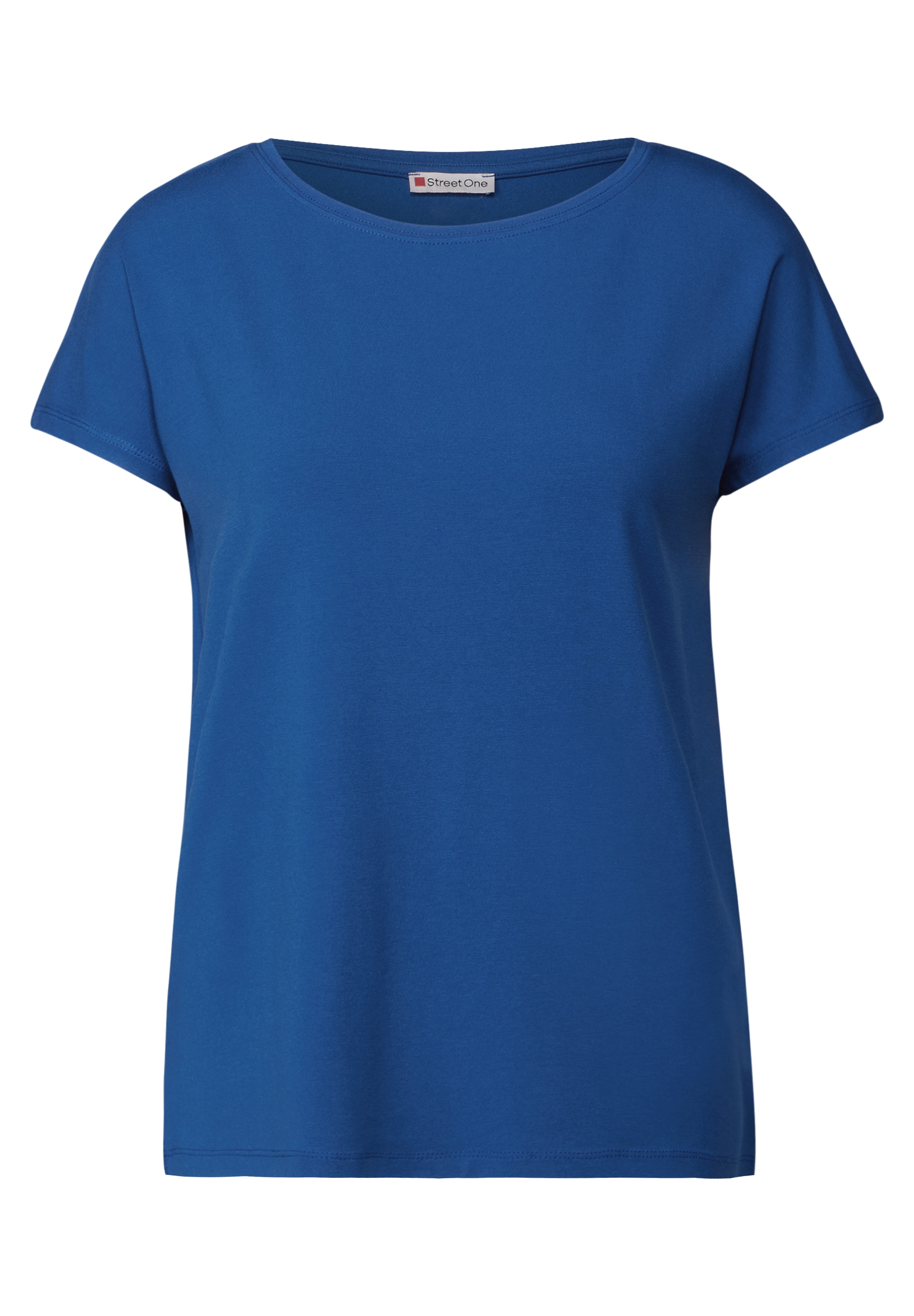 STREET ONE T-Shirt, mit U-Boot-Ausschnitt