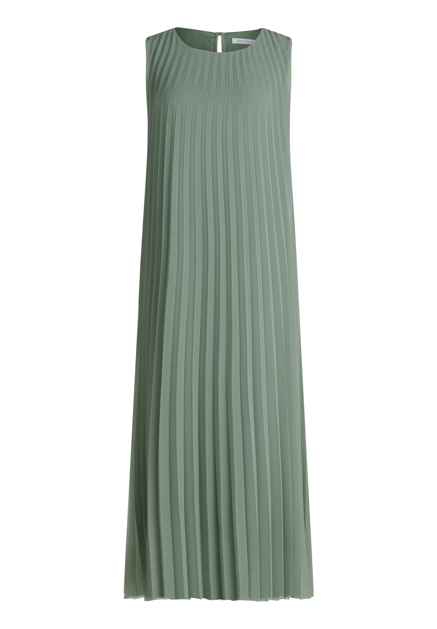 Betty&Co Maxikleid "Damen mit Plissee" Ohne Tasche günstig online kaufen