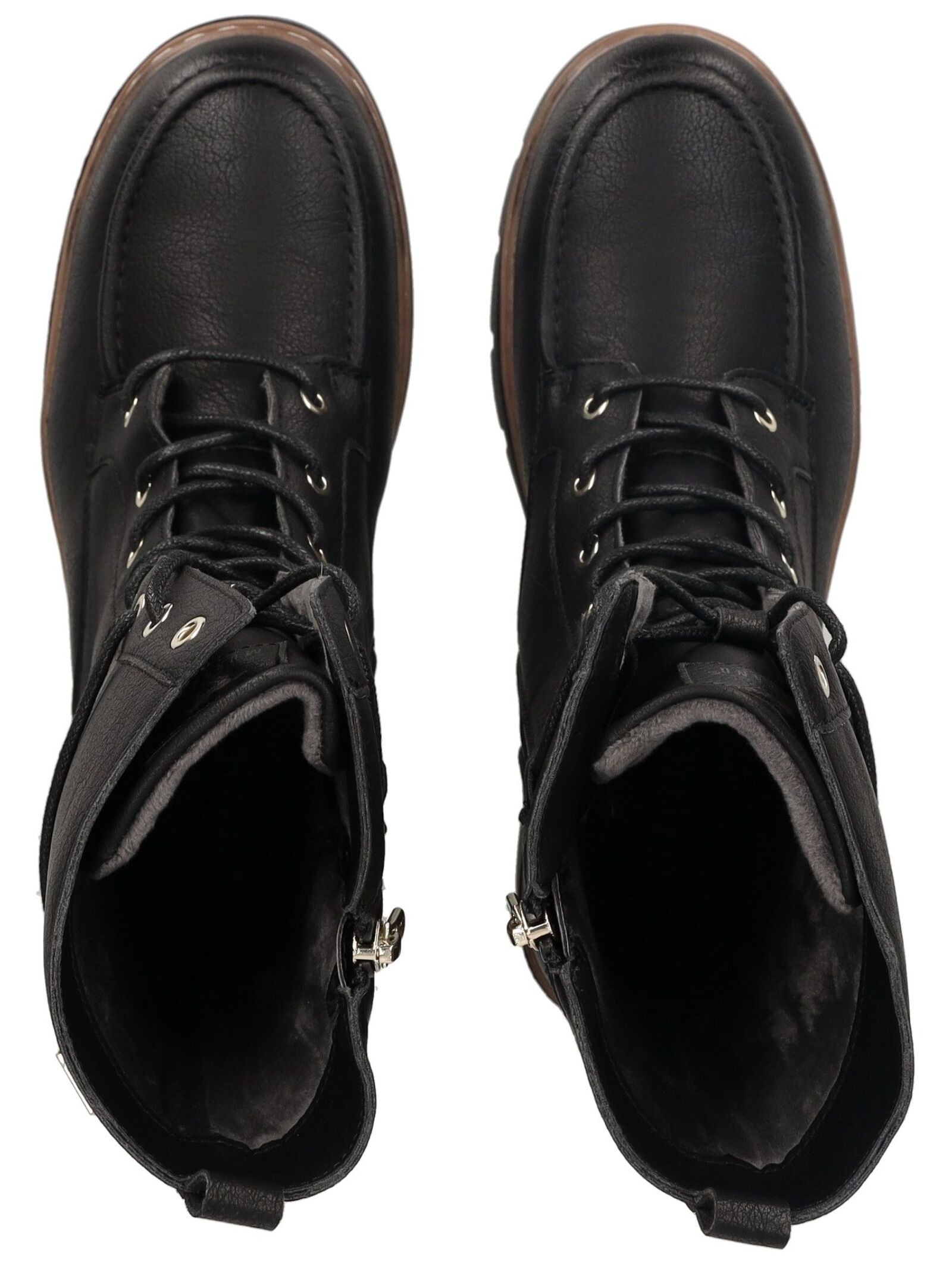 Mustang Shoes Schnürstiefelette »Mustang Shoes Stiefel Lederimitat«