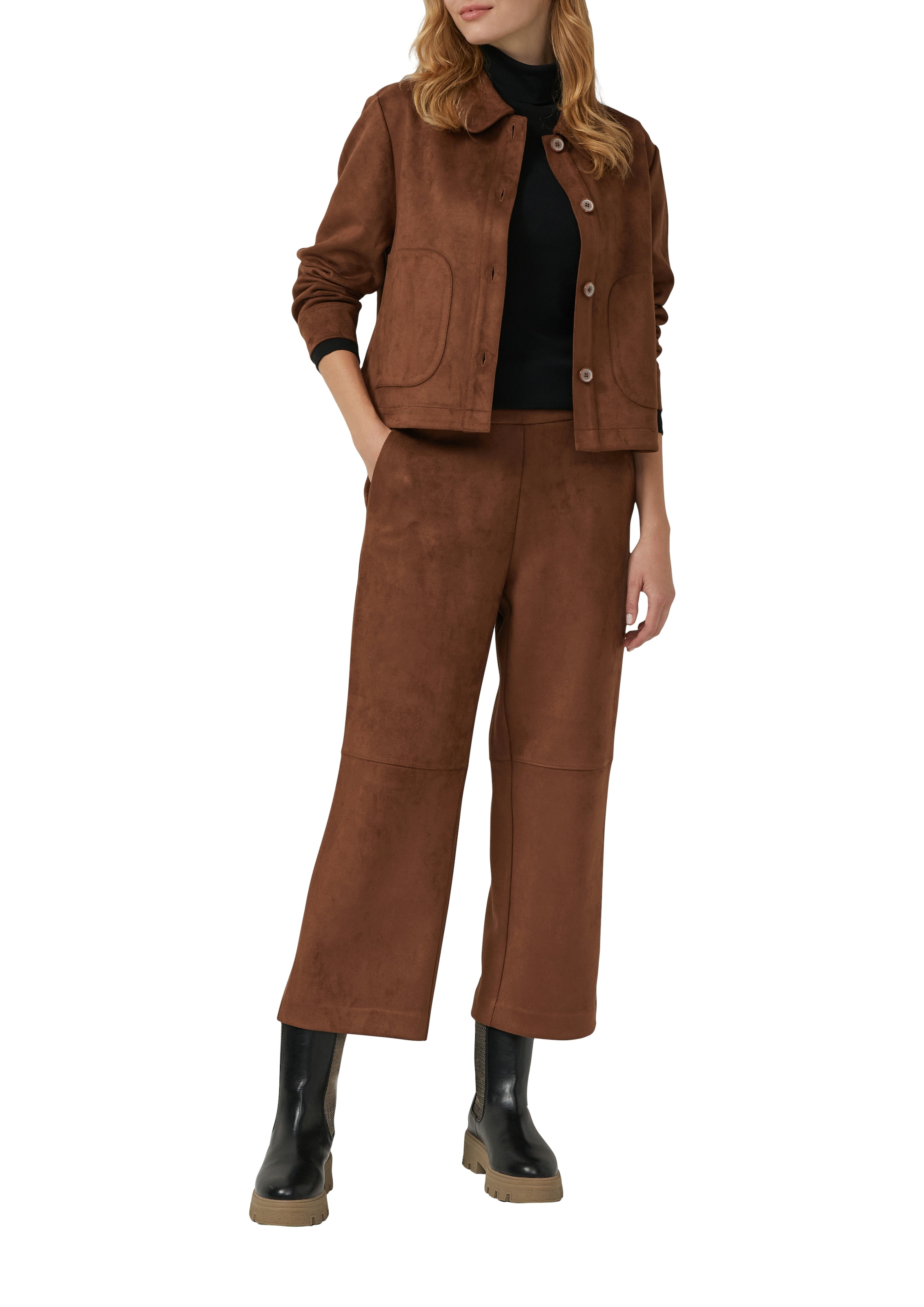 s.Oliver Rollkragenshirt, im Slim Fit, Langarm