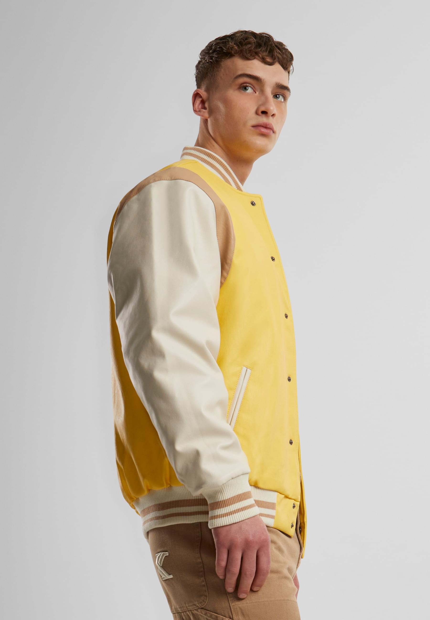 Karl Kani Collegejacke »Karl Kani Herren KM222-008-1 OG Block College Jacket«, (1 St.), ohne Kapuze