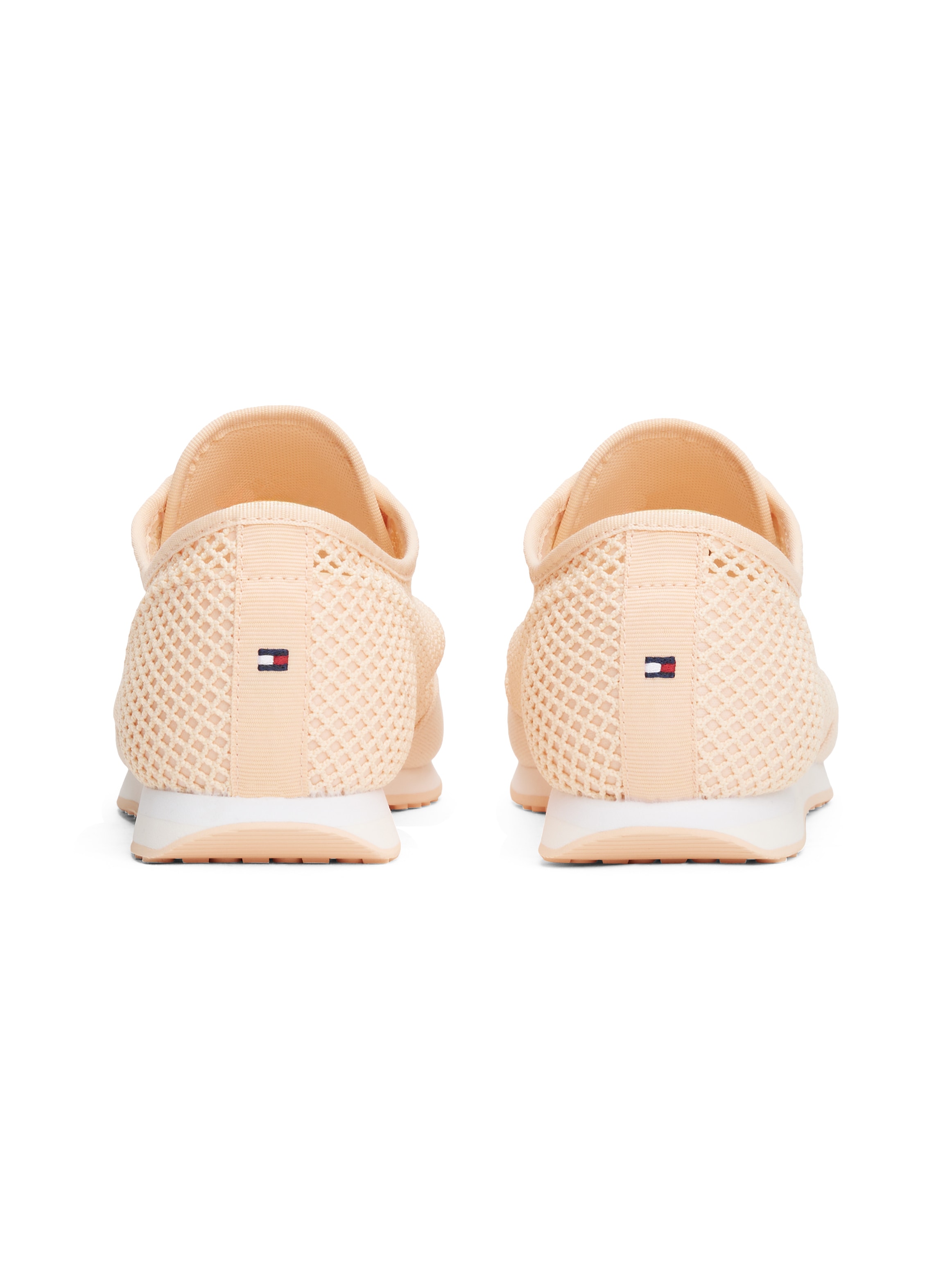 Tommy Hilfiger Sneaker »TH OPEN MESH LOW PROFILE RUNNER«, Freizeitschuh, Halbschuh, Schnürschuh mit seitlicher Logoflagge
