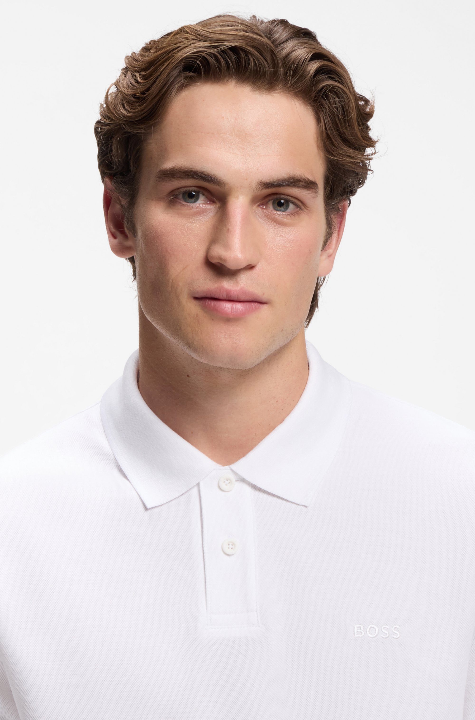 BOSS ORANGE Poloshirt »Phoenix Regular Fit« reine Baumwolle, Logostickerei