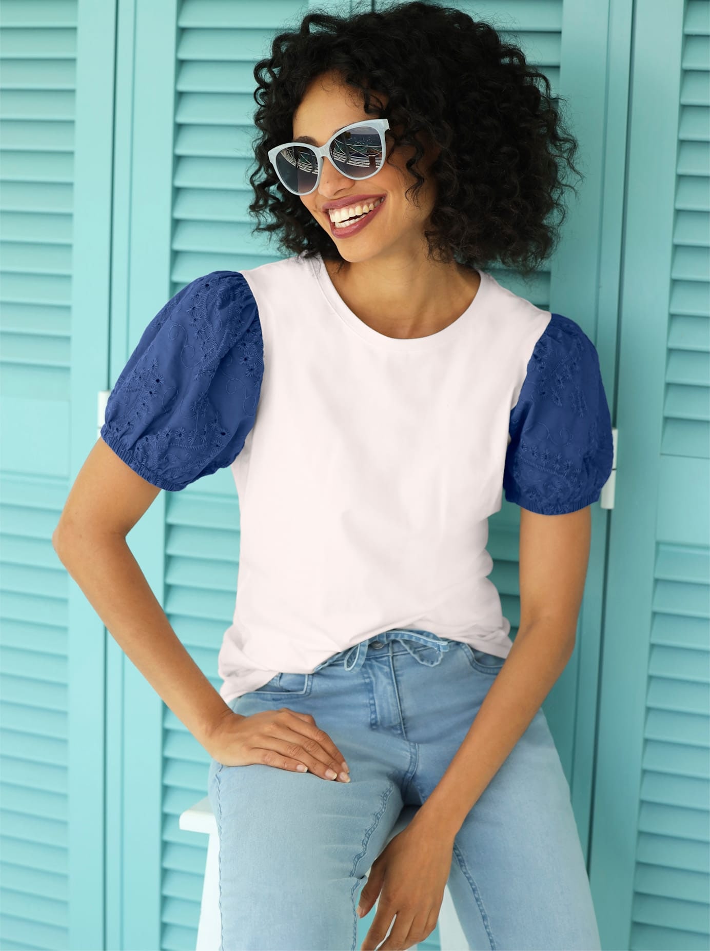 heine Kurzarmshirt "Shirt" 1 tlg. tlg. günstig online kaufen