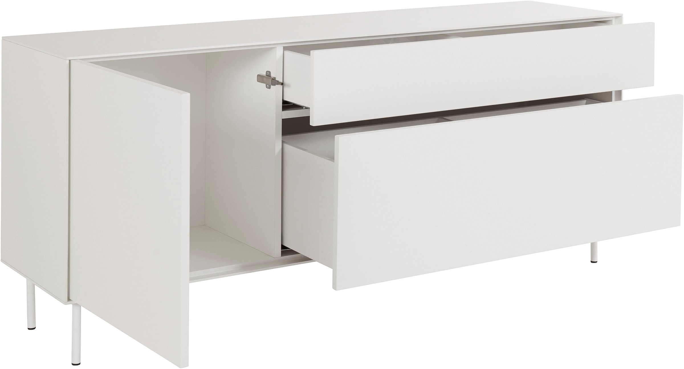 LeGer Home by Lena Gercke Lowboard »Essentials«, Breite: 167 cm, MDF lackiert, Push-to-open-Funktion