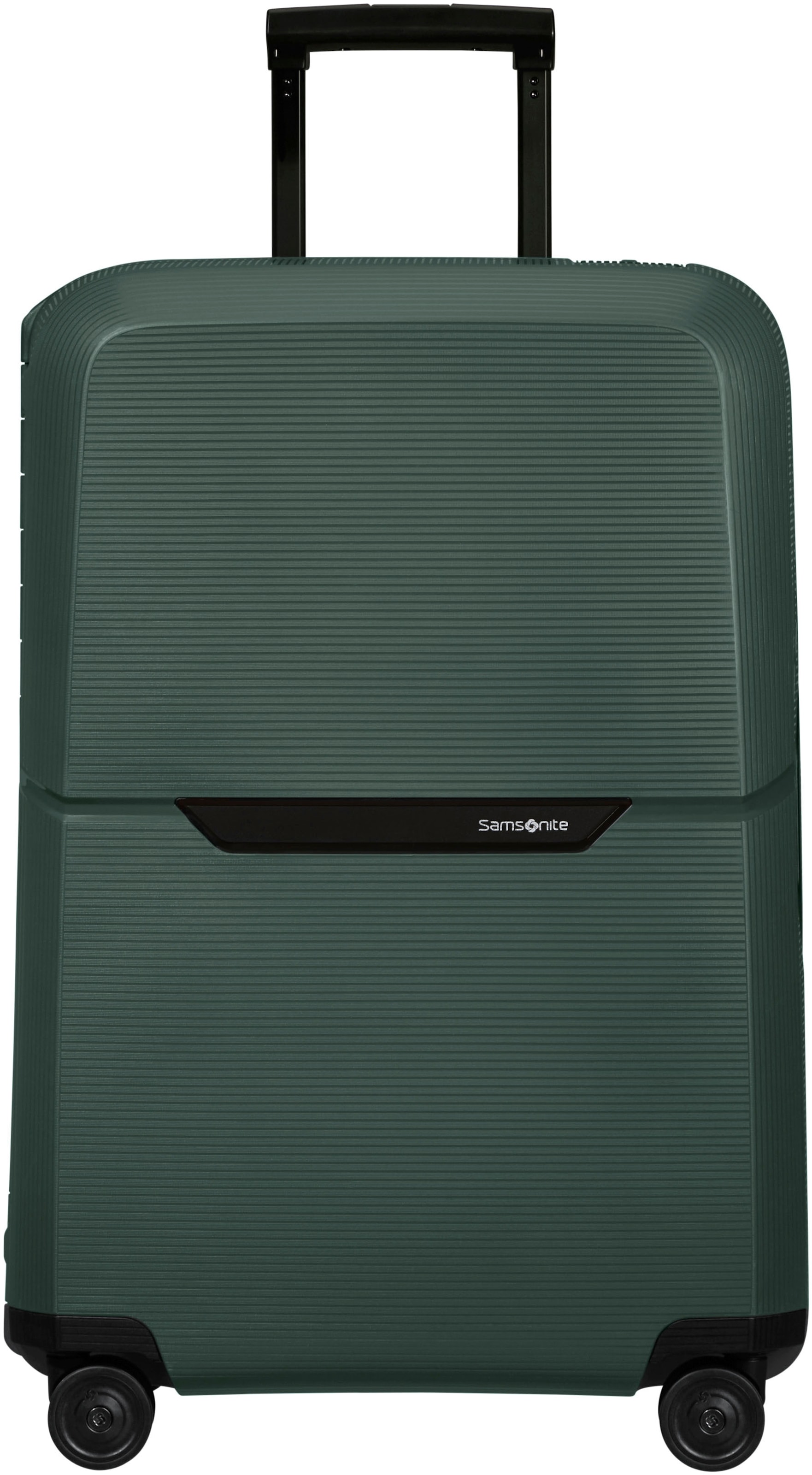 Samsonite Hartschalen-Trolley "MAGNUM ECO forest green, 69 cm", 4 St. Rollen, aus recyceltem Material; Made in Europe