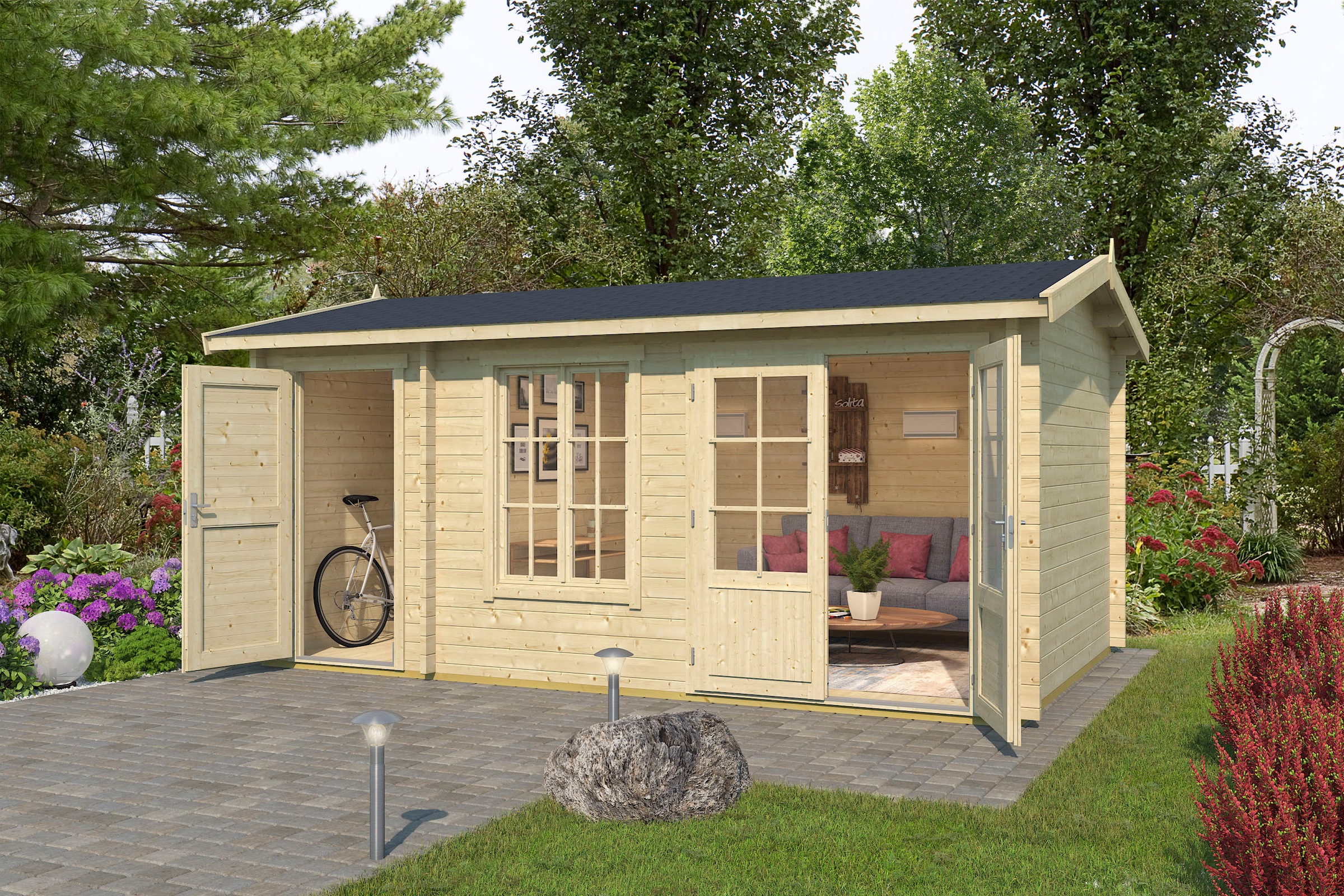 LASITA MAJA Gartenhaus "WREXHAM" günstig online kaufen