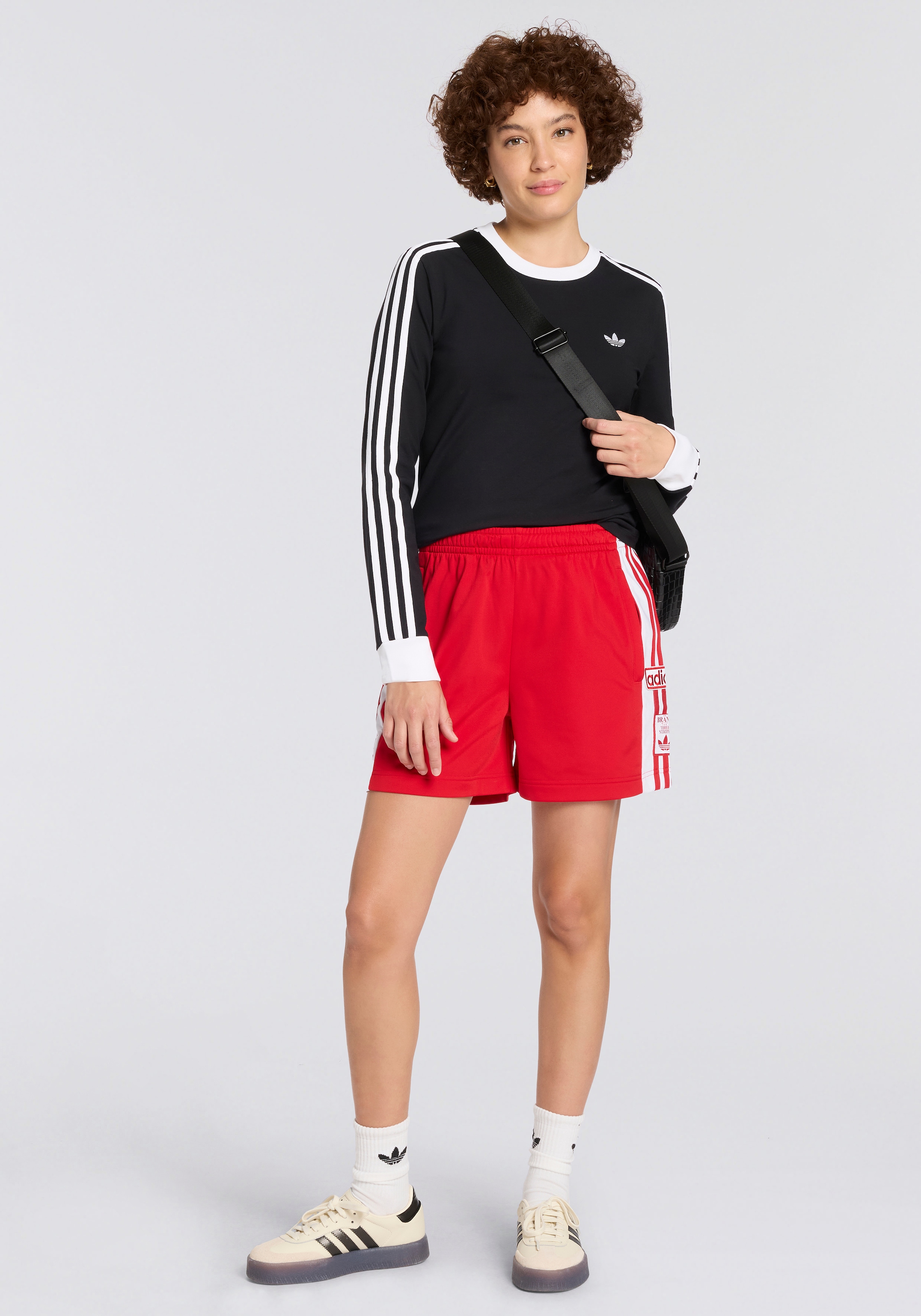 adidas Originals Langarmshirt »3-STREIFEN LANGÄRMLIGES, SCHMAL GESCHNITTEN«